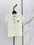 Chanel / 26 Early Autumn Latest Knit Short-Sleeve Cardigan