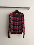 Prada/26 Early Autumn latest collared knit Polo shirt.