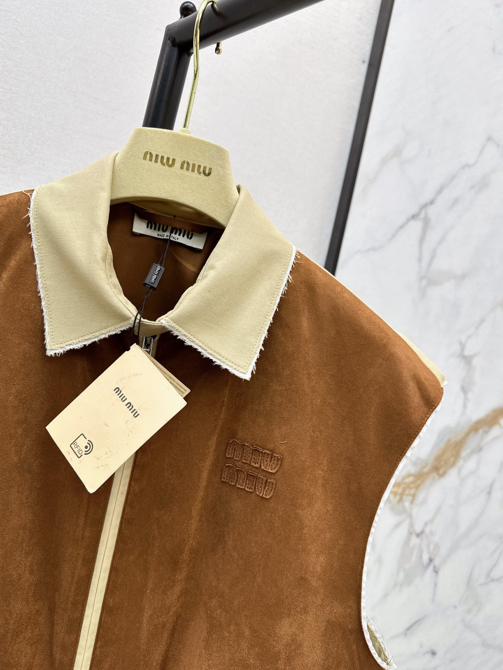 MiuMiu/26Ss Latest Spring-Summer Vest Jacket