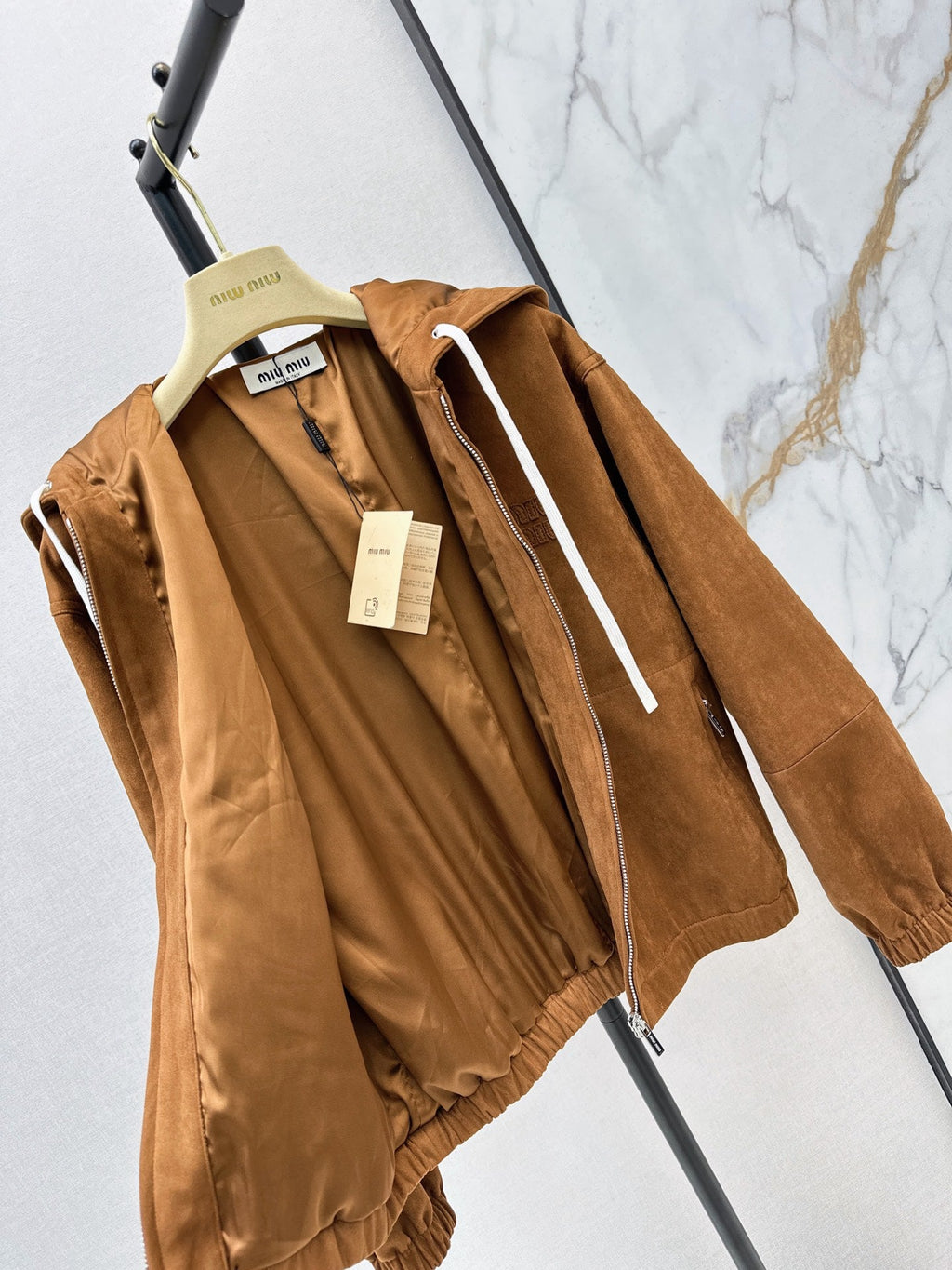 MiuMiu/26Ss Early Autumn Latest Hoodie Jacket