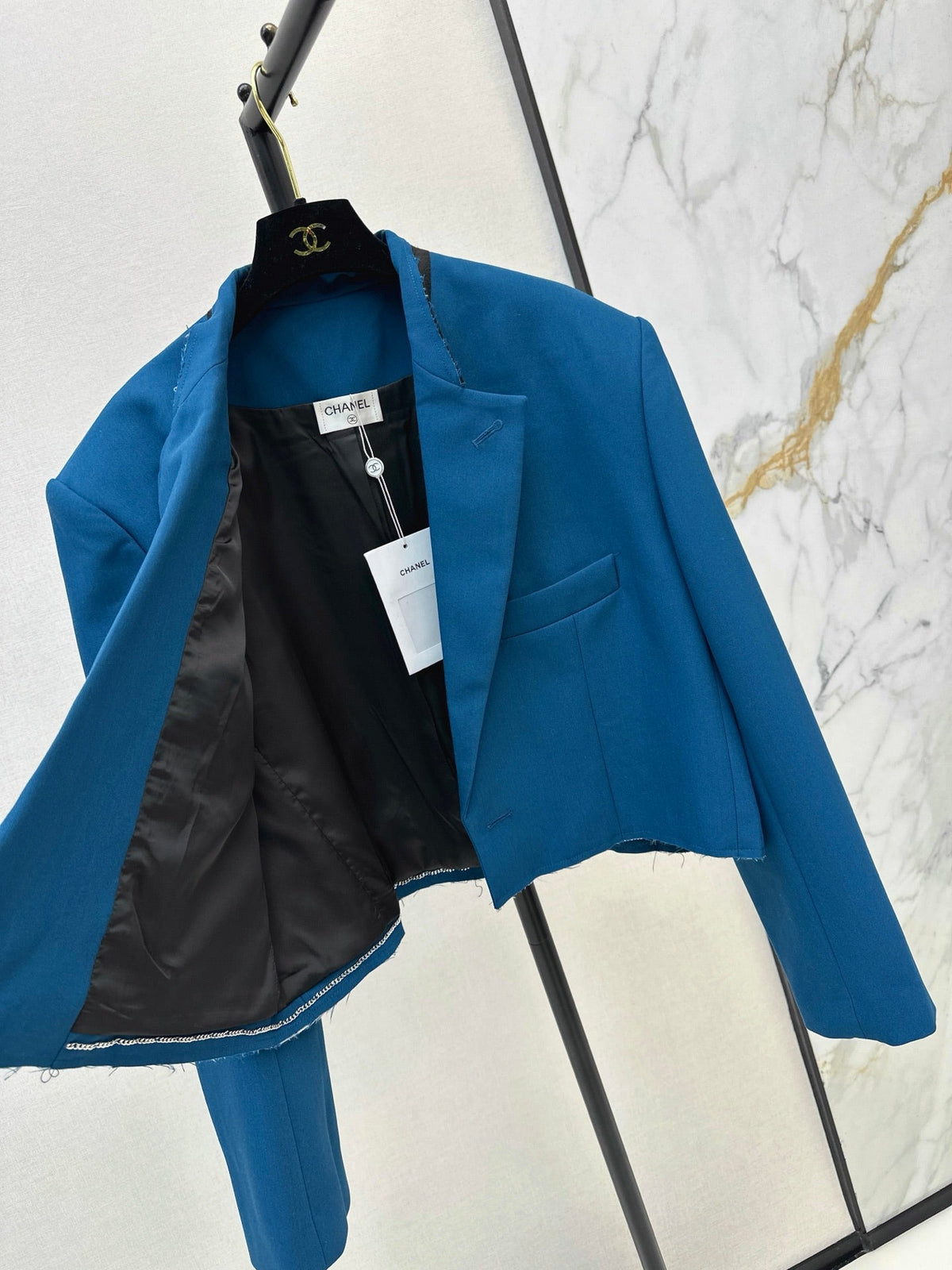 Chanel / 26Ss Early Autumn Latest Klein Blue Short Jacket