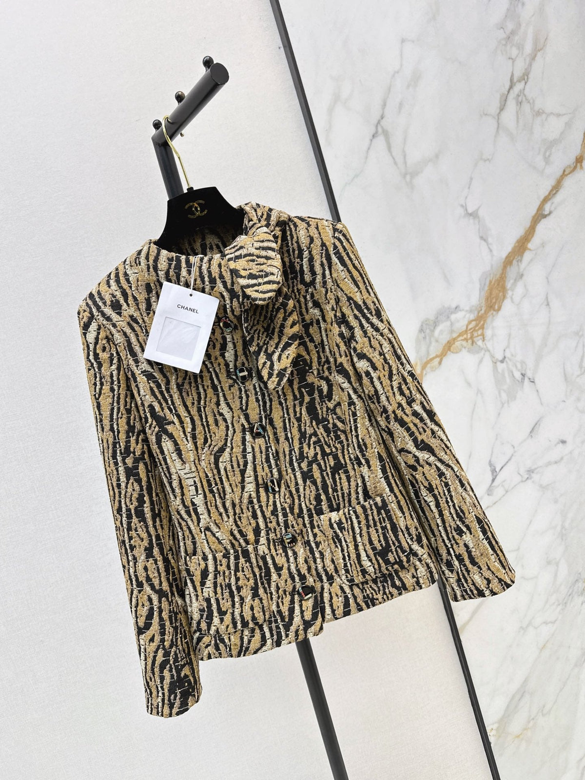 Chanel / 26Ss Early Autumn Latest Leopard Print Jacket