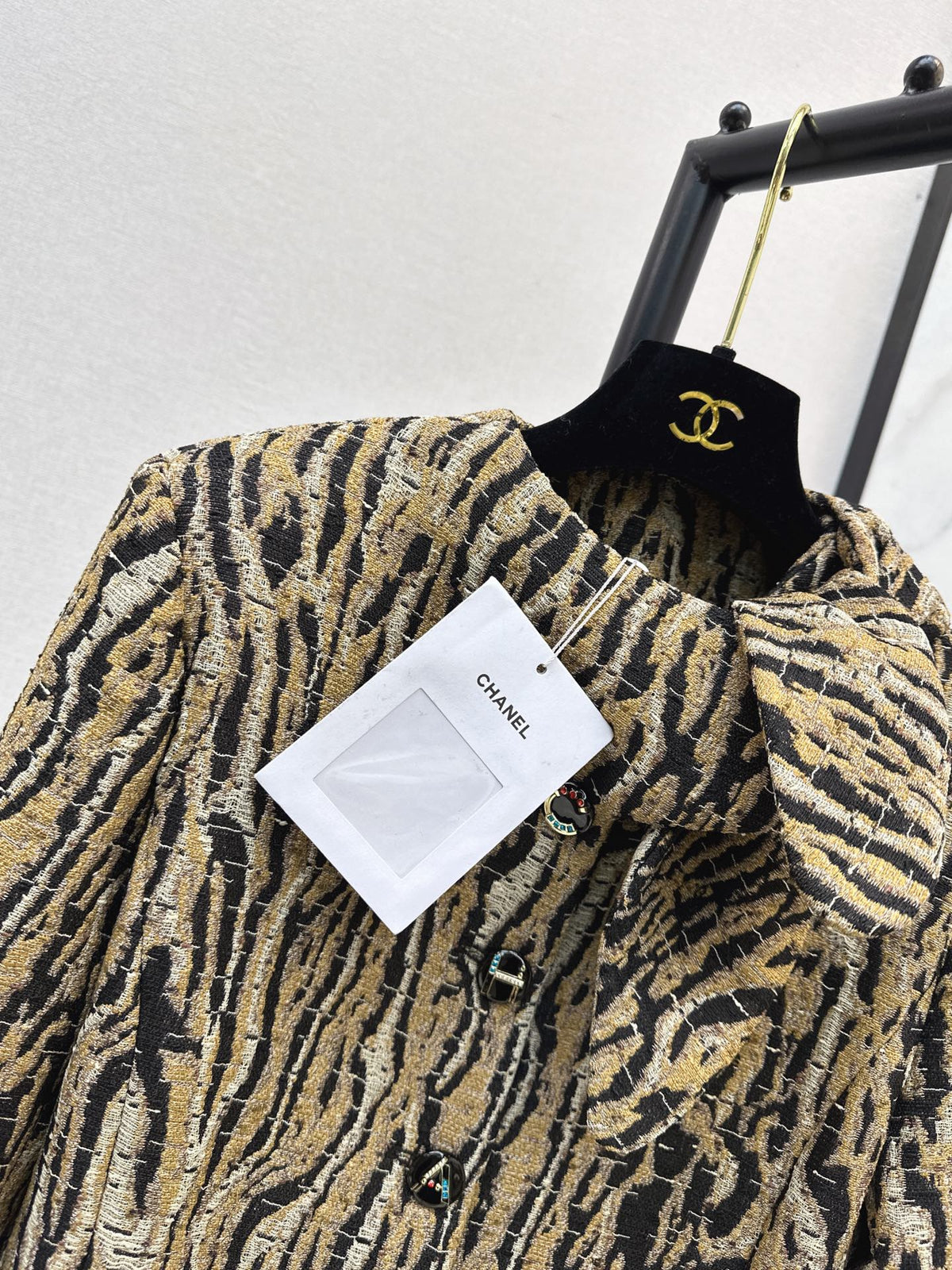 Chanel / 26Ss Early Autumn Latest Leopard Print Jacket