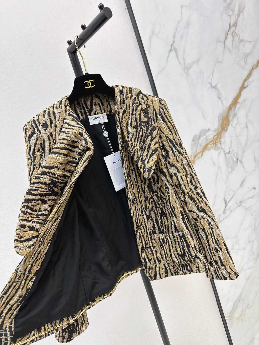 Chanel / 26Ss Early Autumn Latest Leopard Print Jacket