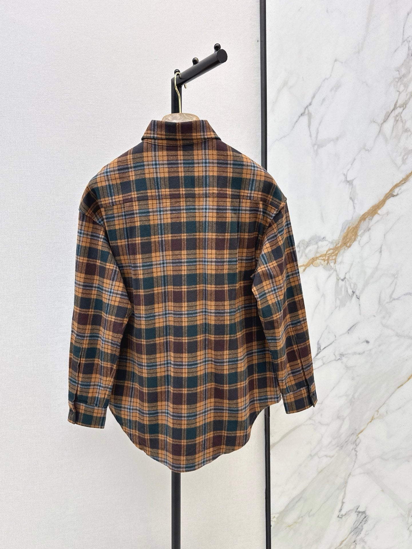 LORO PIANA/26Ss Fall/Winter Latest Plaid Shirt