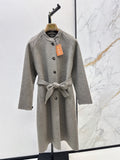 LORO PIANA/26Ss Autumn/Winter Latest Long Wool Coat