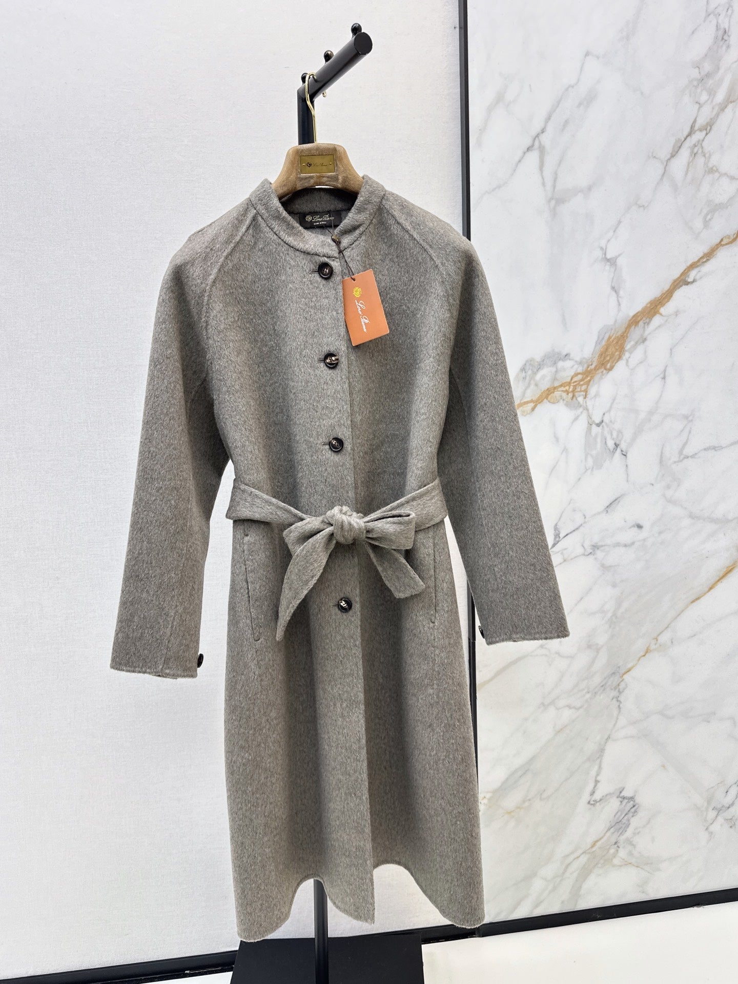 LORO PIANA/26Ss Autumn/Winter Latest Long Wool Coat