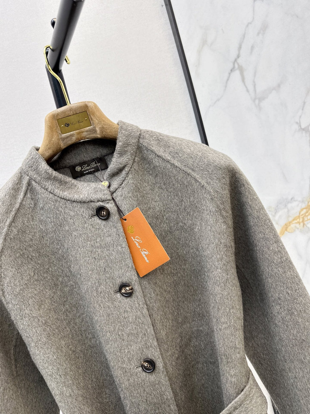 LORO PIANA/26Ss Autumn/Winter Latest Long Wool Coat