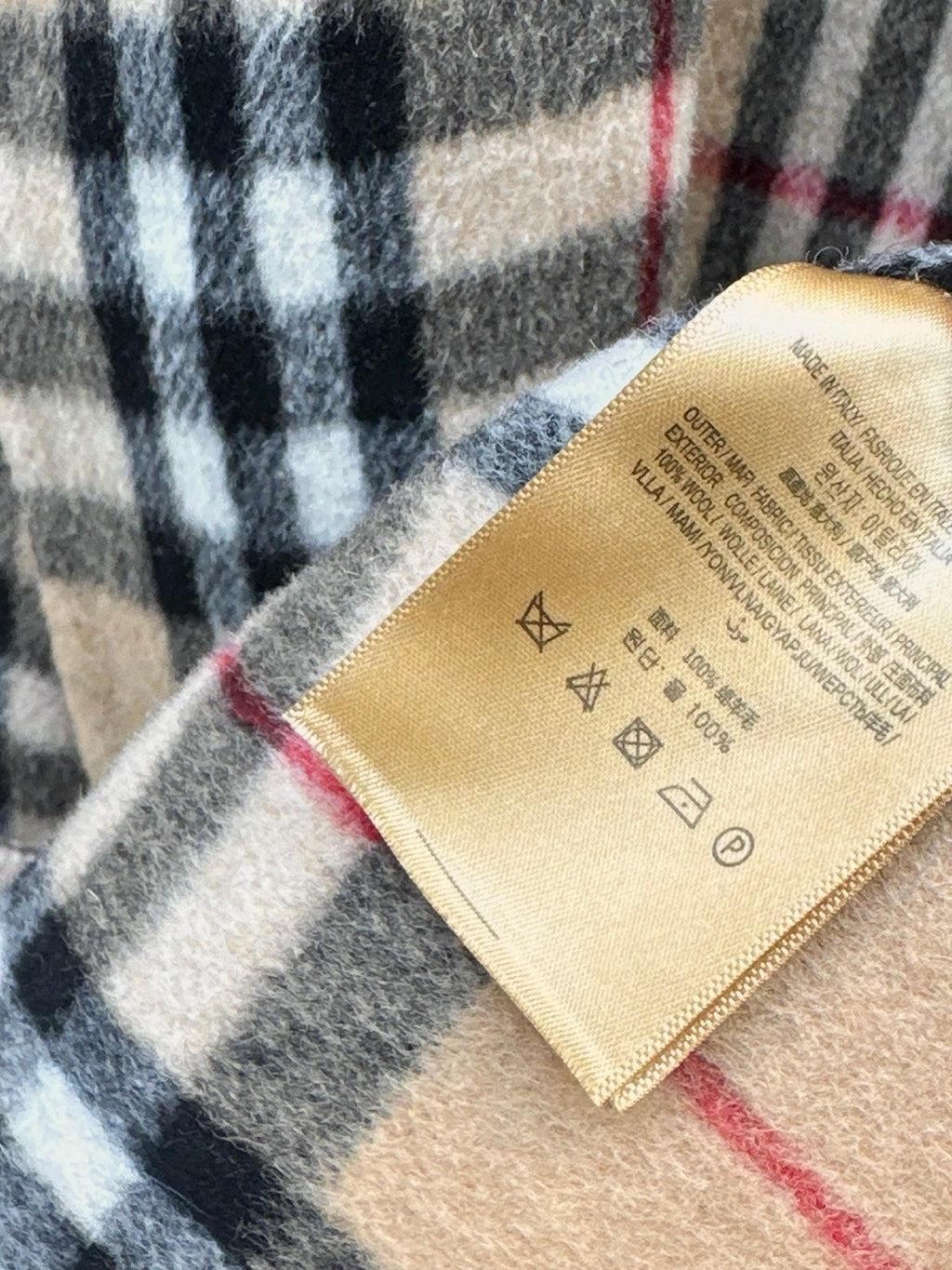 Burberry/26Ss Autumn/Winter Latest Double-Faced Wool Long Coat