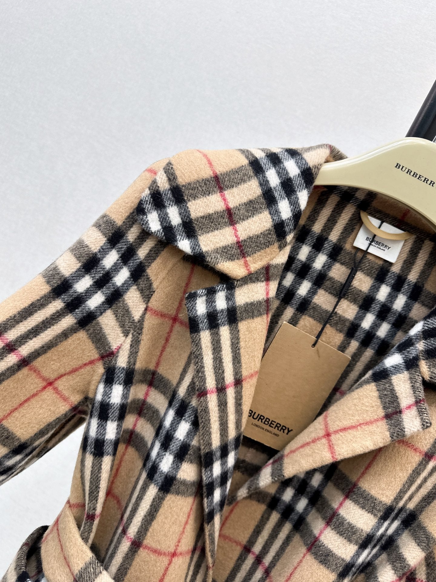 Burberry/26Ss Autumn/Winter Latest Lapel Coat