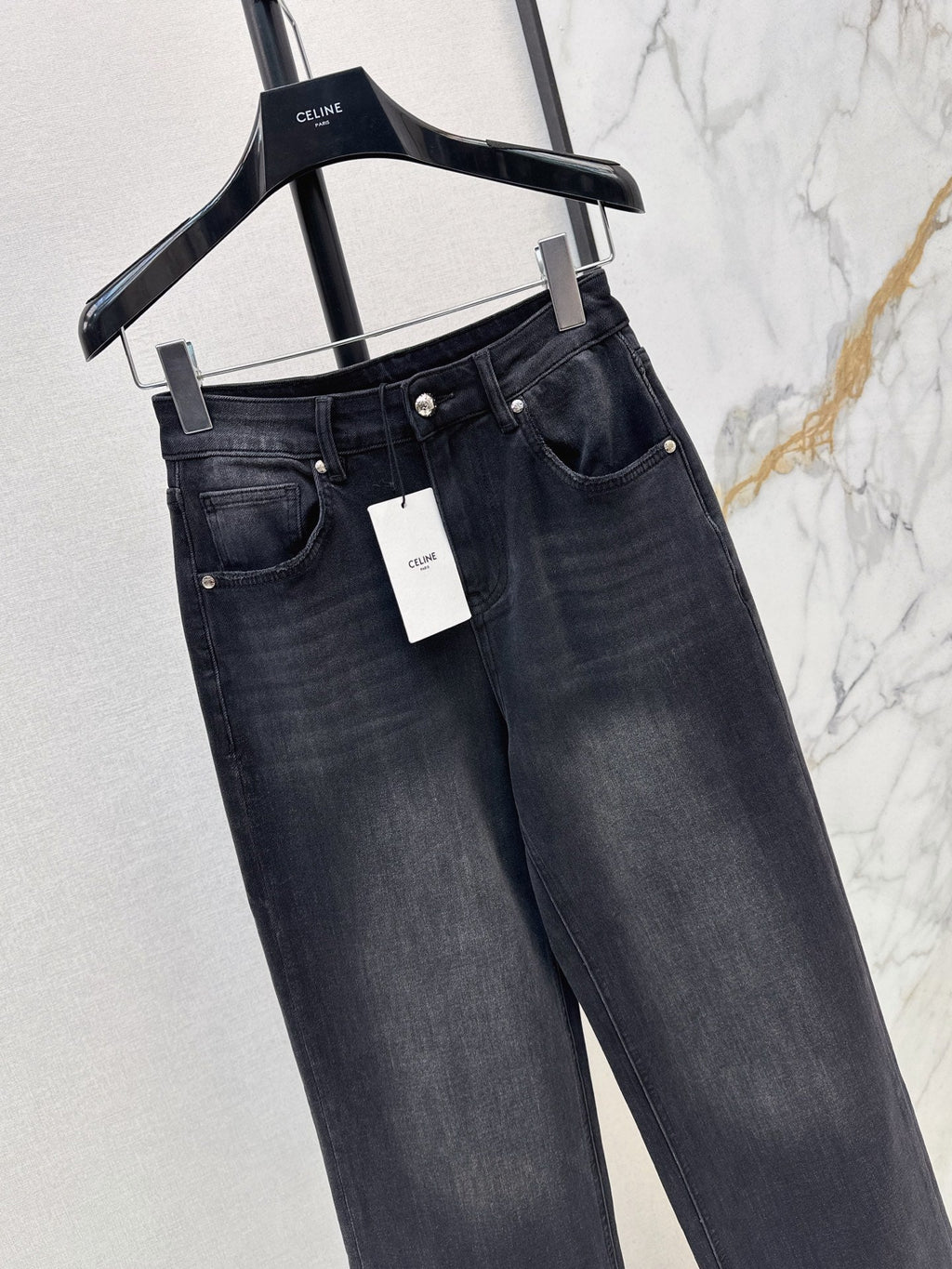 Celine/26 Early Fall Latest Straight-Leg Jeans