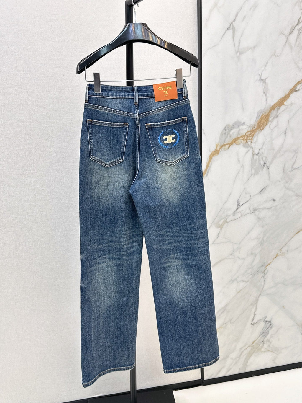 Celine/26 Early Fall Latest Straight-Leg Jeans