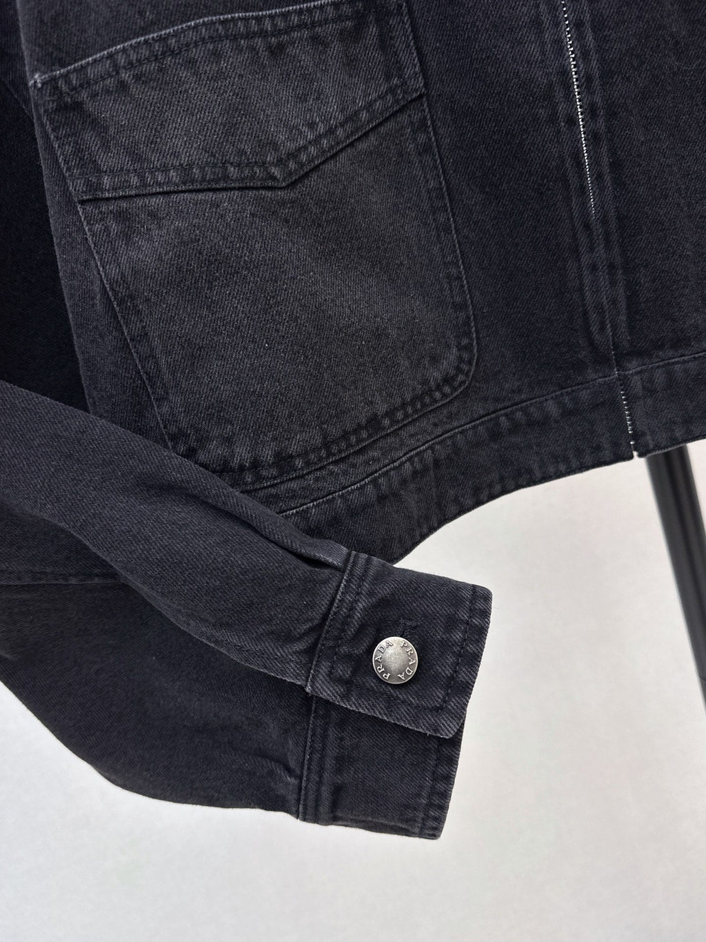 Prada/26 Early Autumn New Lapel Denim Jacket