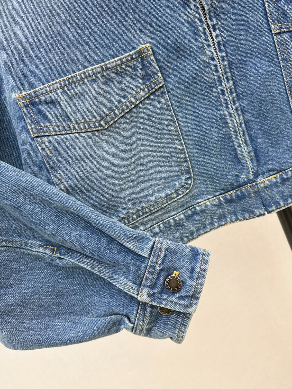 Prada/26 Early Autumn New Lapel Denim Jacket