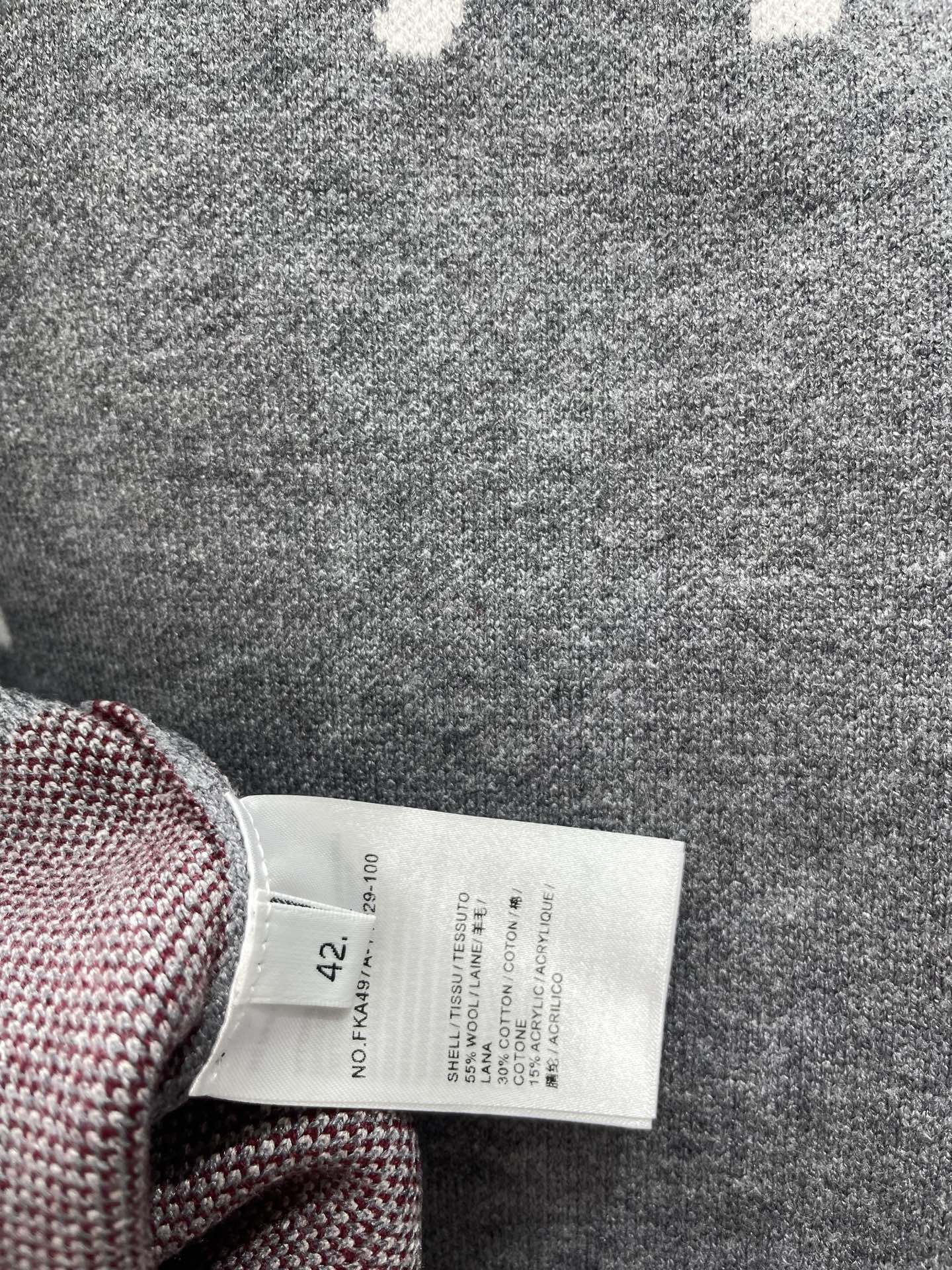 Thom Browne/26 Early Spring New Full-Print Puppy Cardigan Sweater