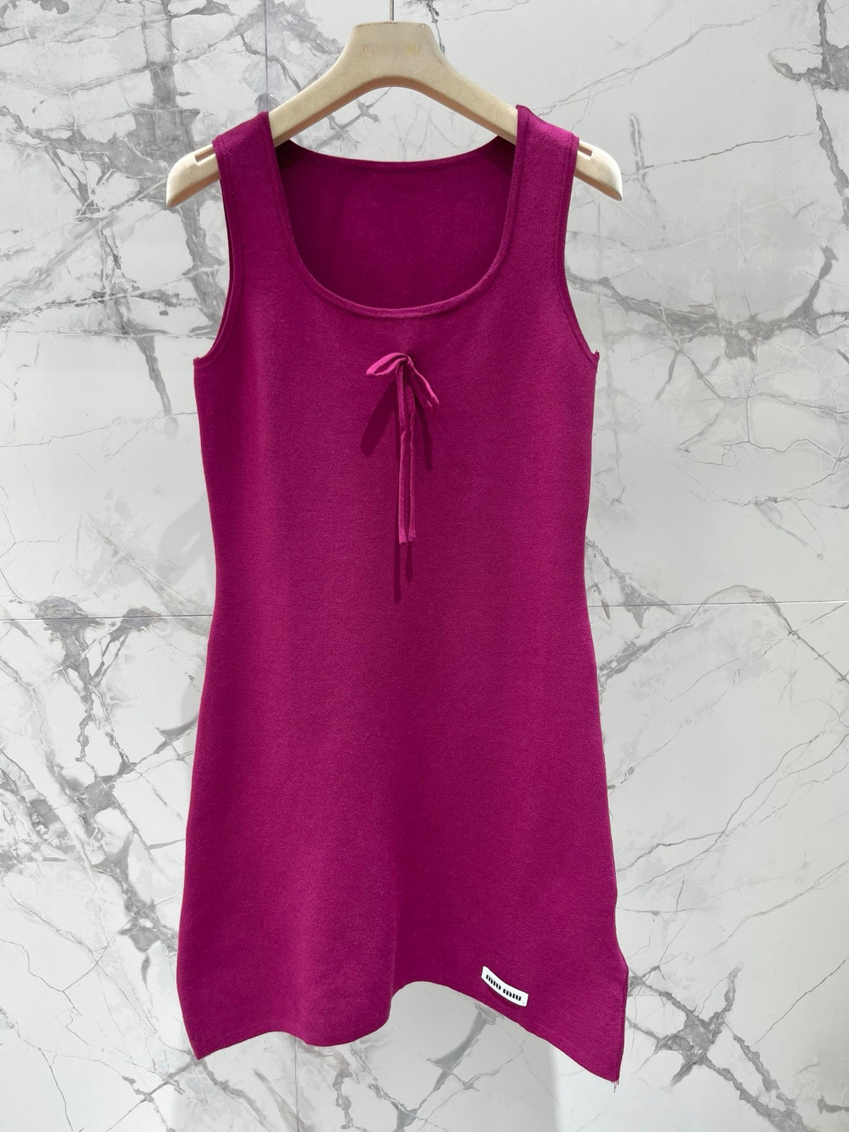 MiuMiu/26 New Bow Wool Dress