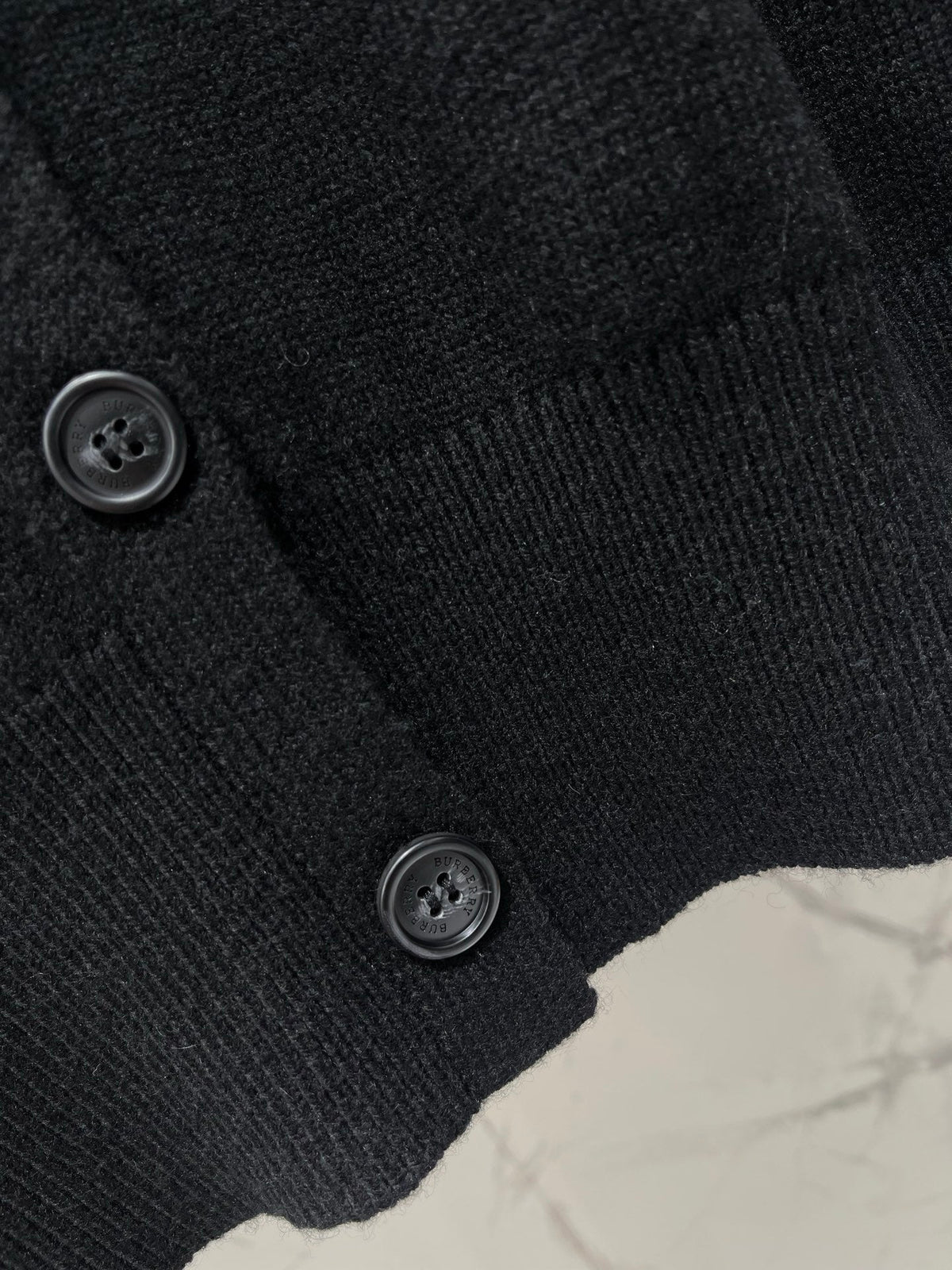 MiuMiu/26 New Early Autumn Knight Logo Wool-Cashmere Blend Cardigan