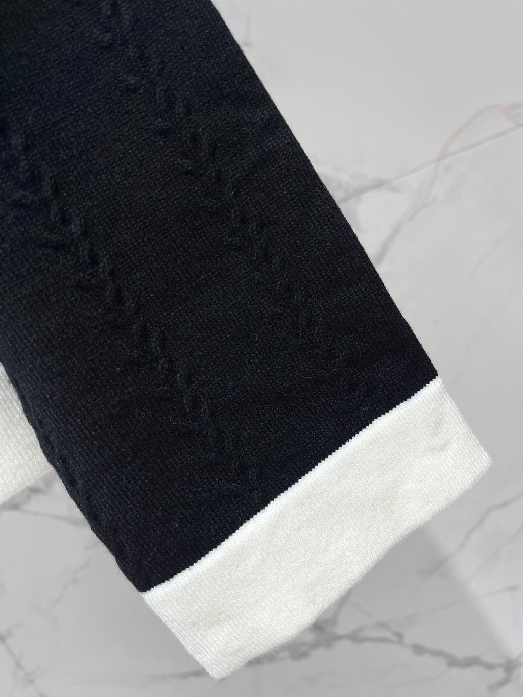 chanel/26 New Jacquard V-Neck Knit Cardigan