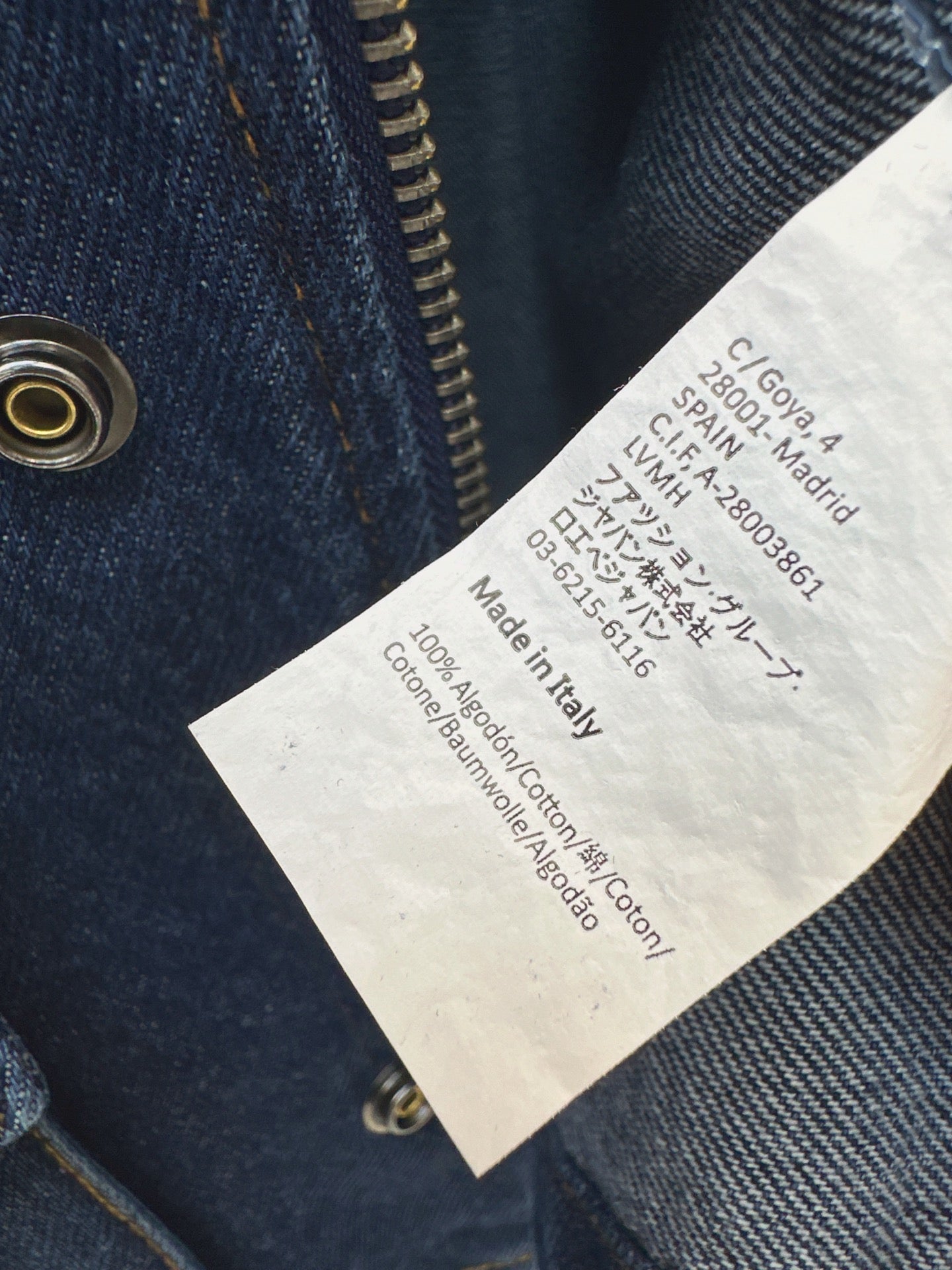 Loewe/26 New Denim Jacket