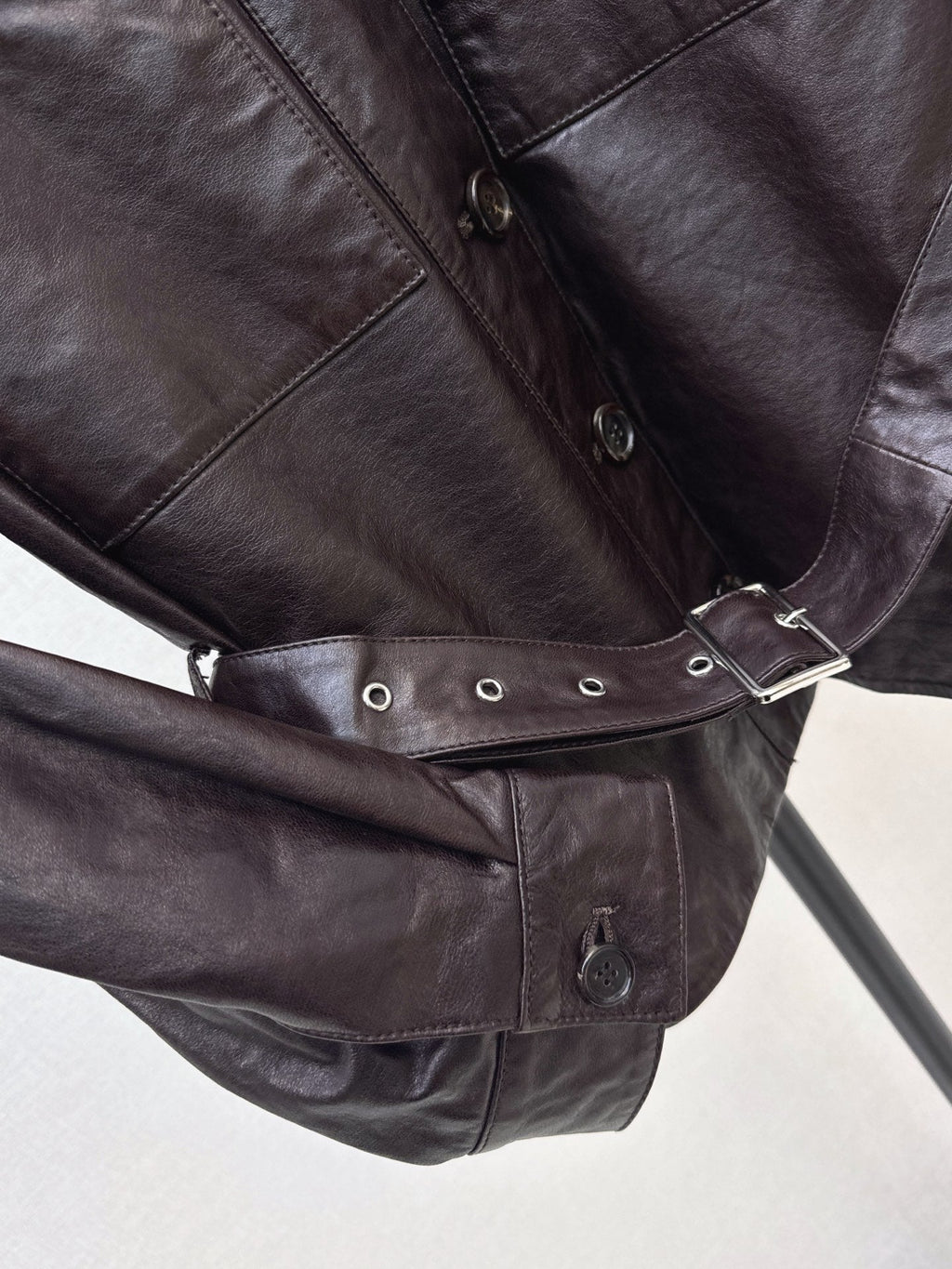 Yves Saint Laurent/26 Latest Retro Leather Jacket