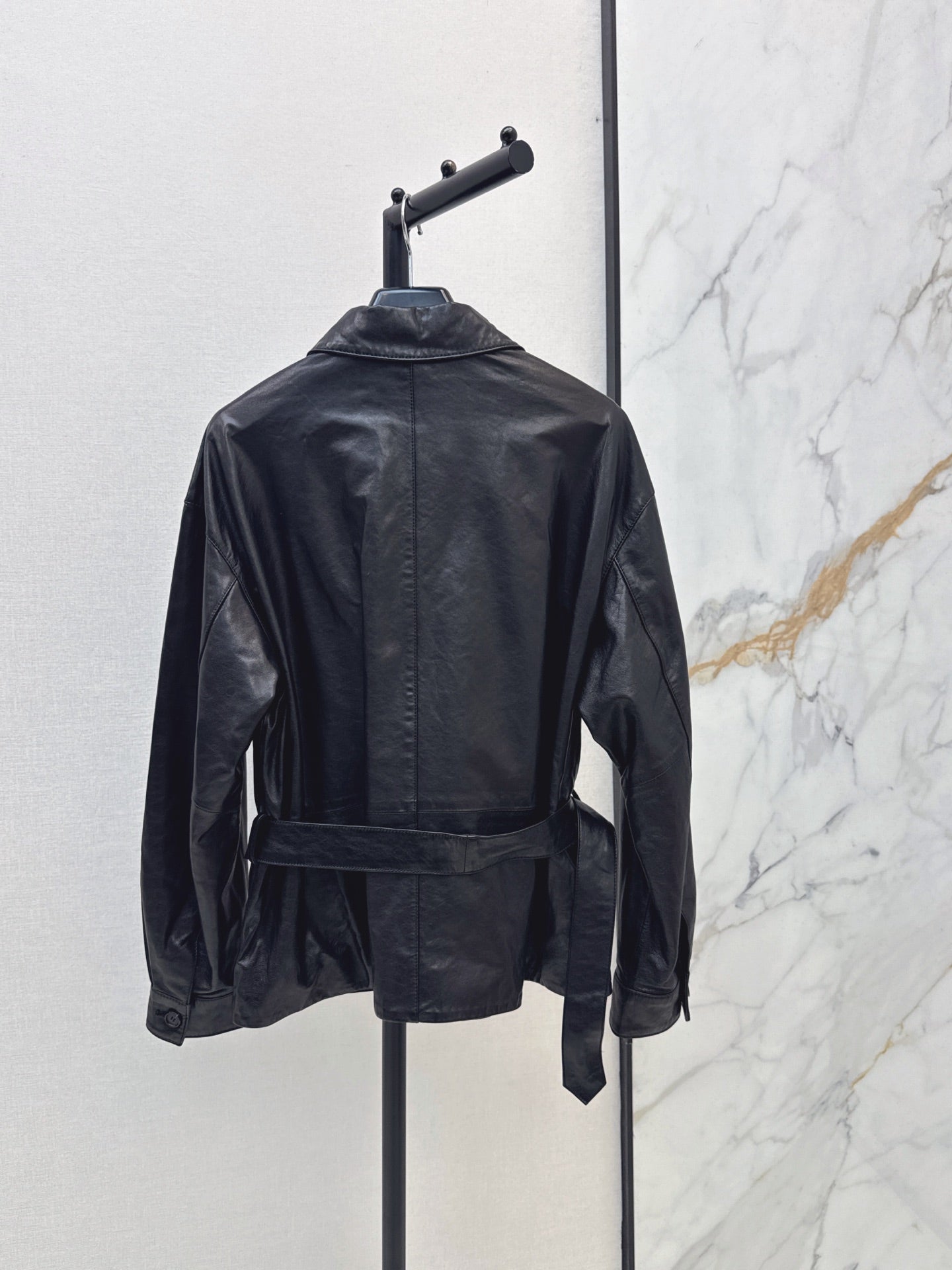 Yves Saint Laurent/26 Latest Retro Leather Jacket