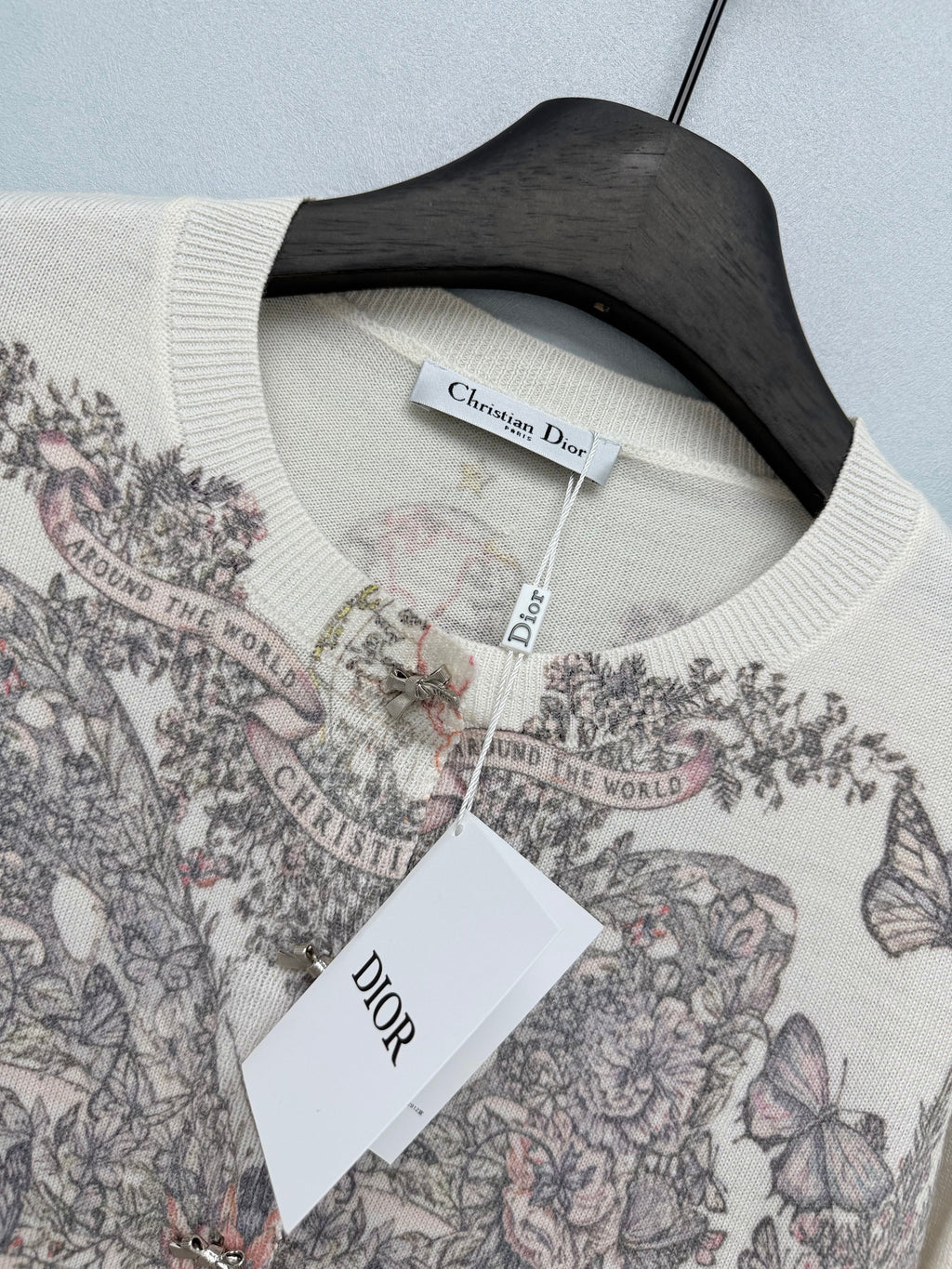 Dior/New Sordat Butterfly Knit Cardigan