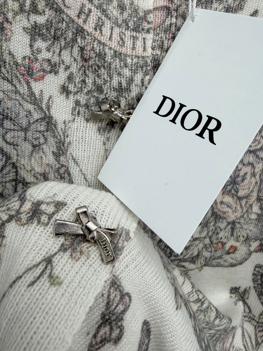 Dior/New Sordat Butterfly Knit Cardigan