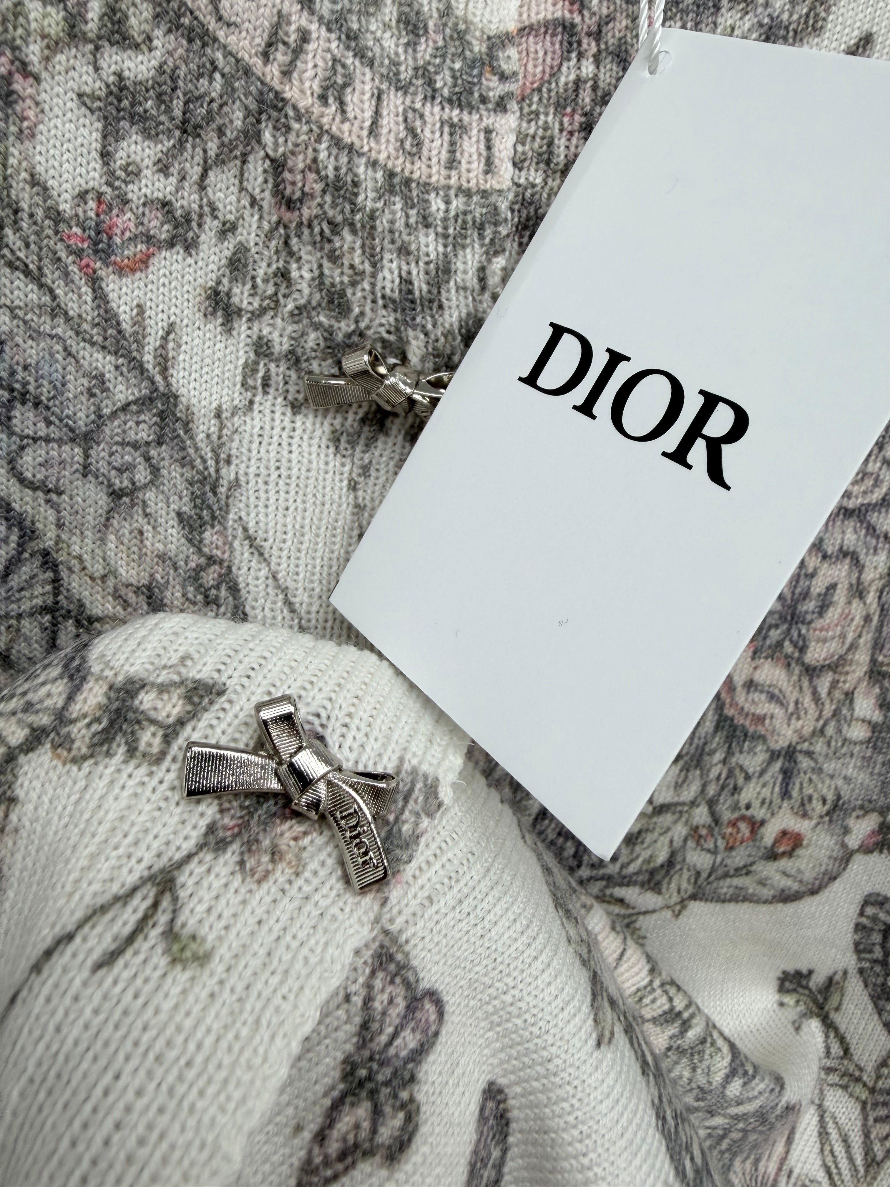 Dior/New Sordat Butterfly Knit Cardigan