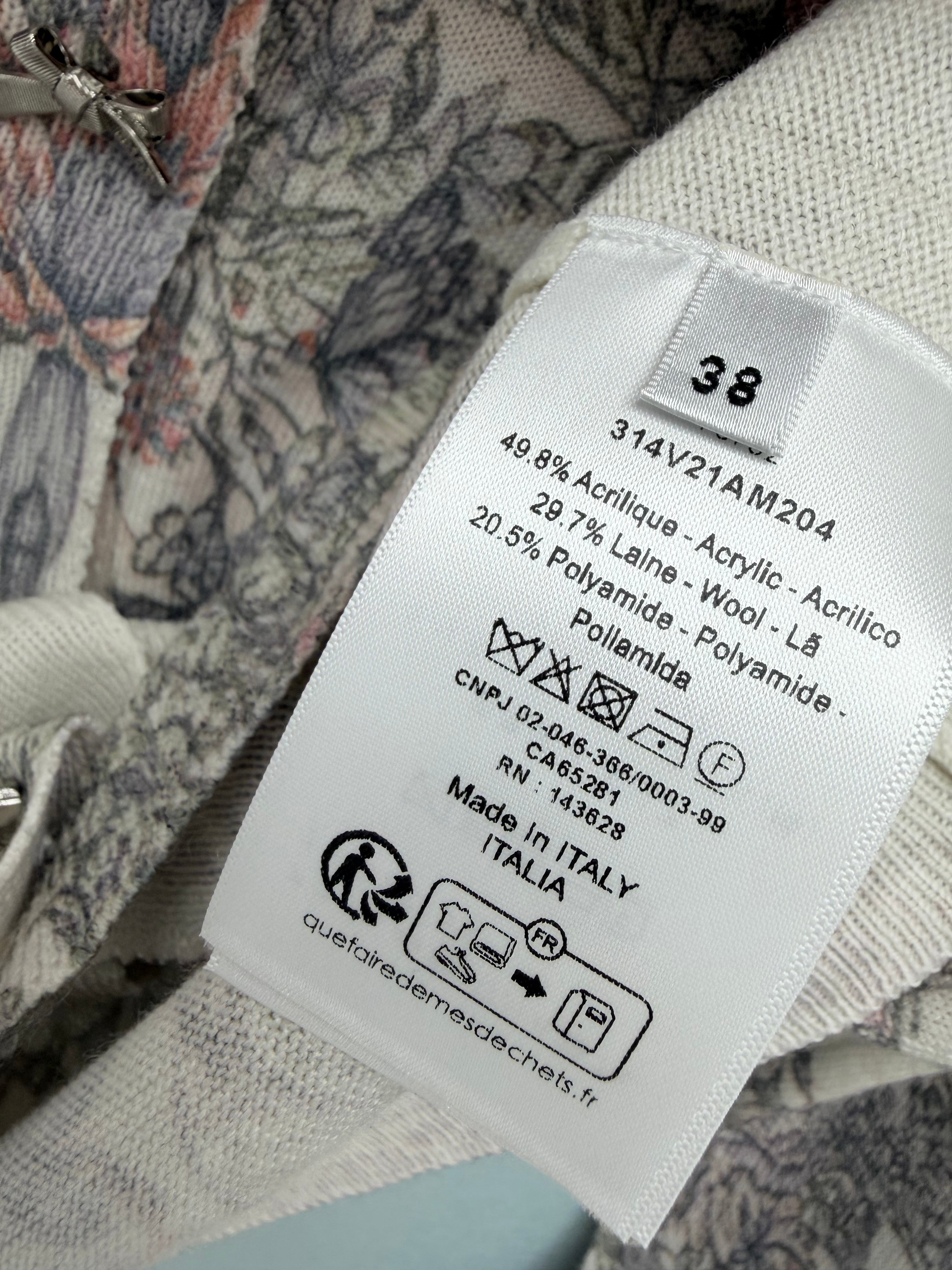 Dior/New Sordat Butterfly Knit Cardigan