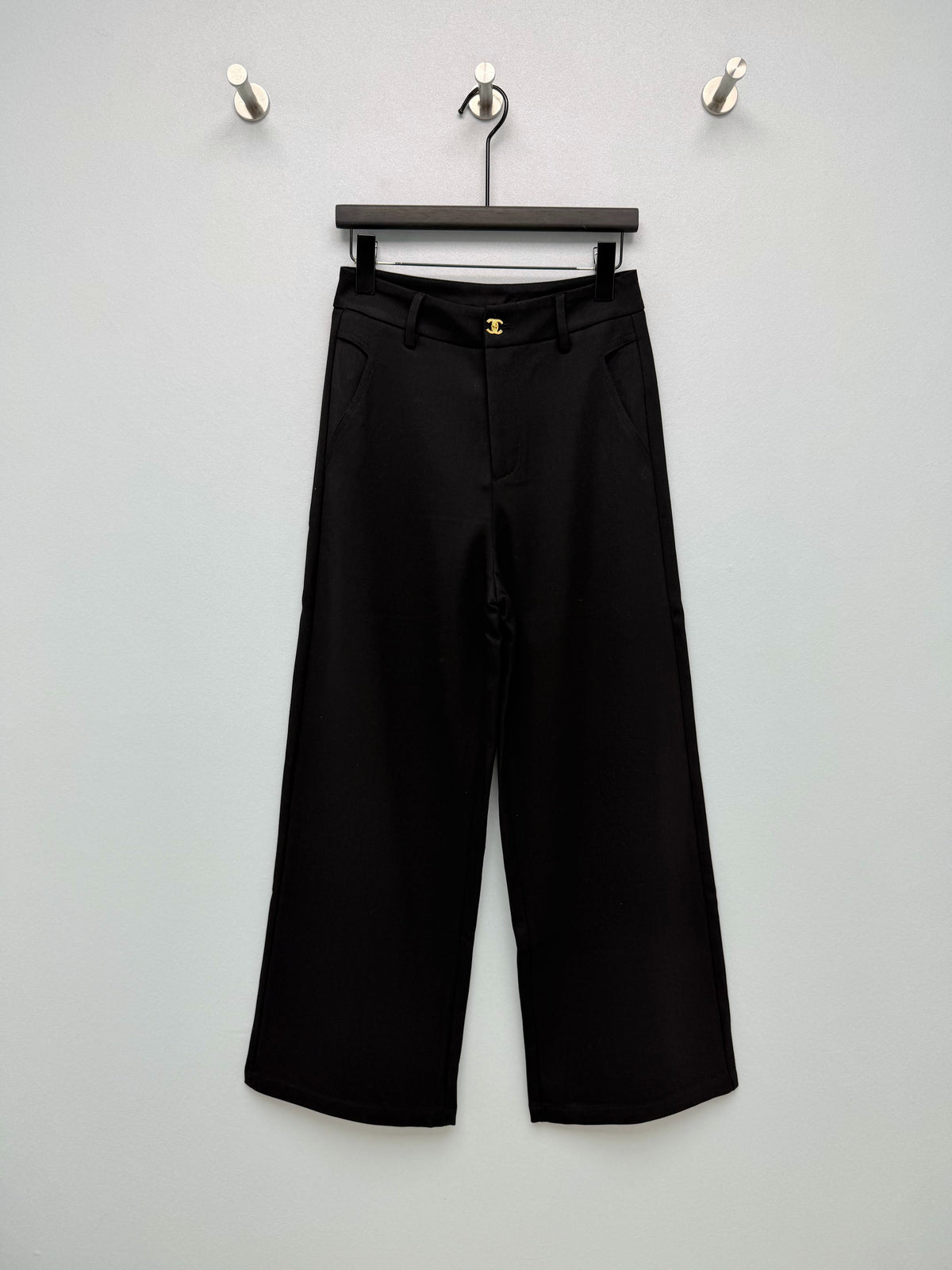 Chanel / New High-Waist Wide-Leg Pants