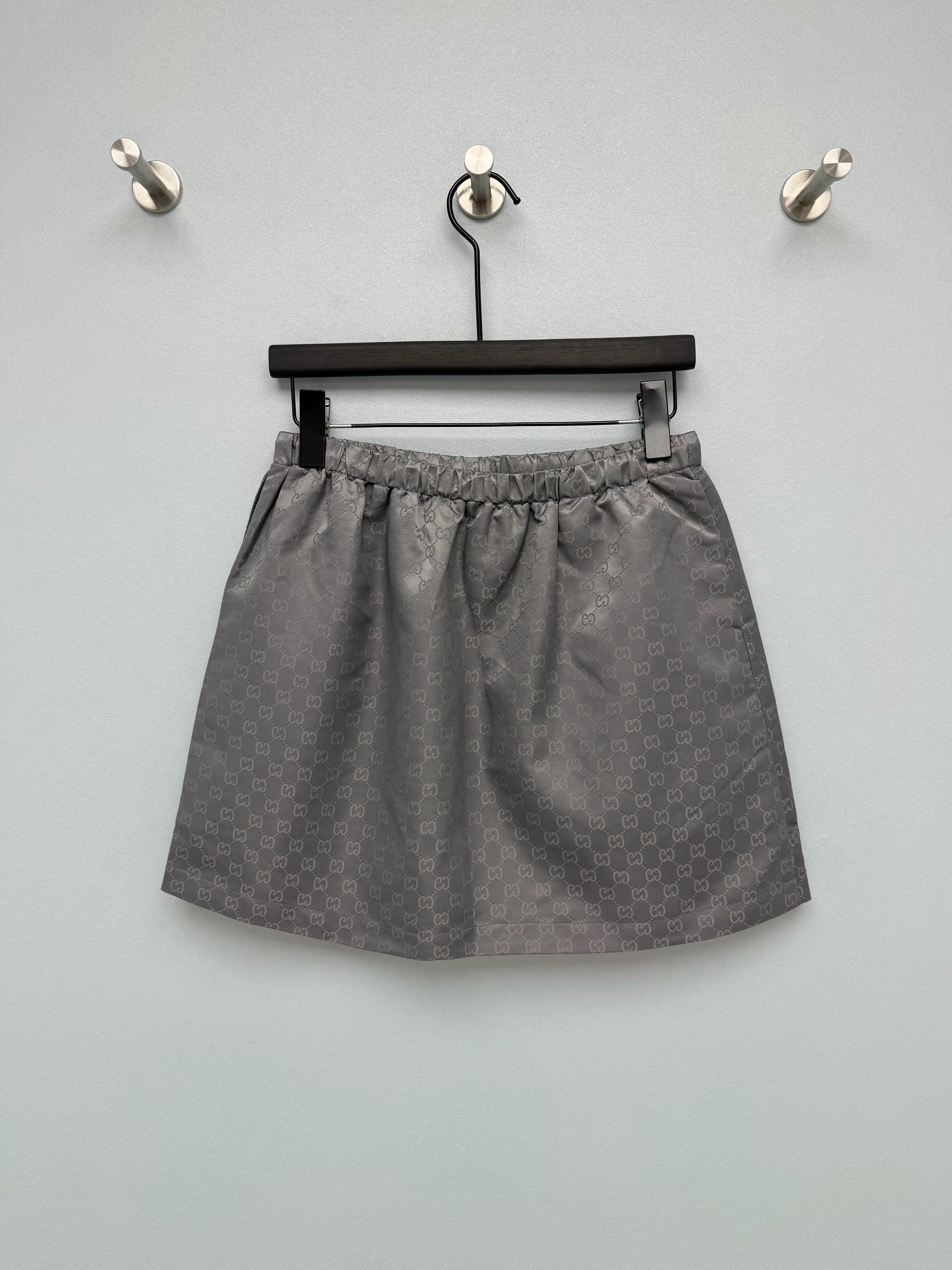 Gucci/New Dark Jacquard A-Line Mini Skirt