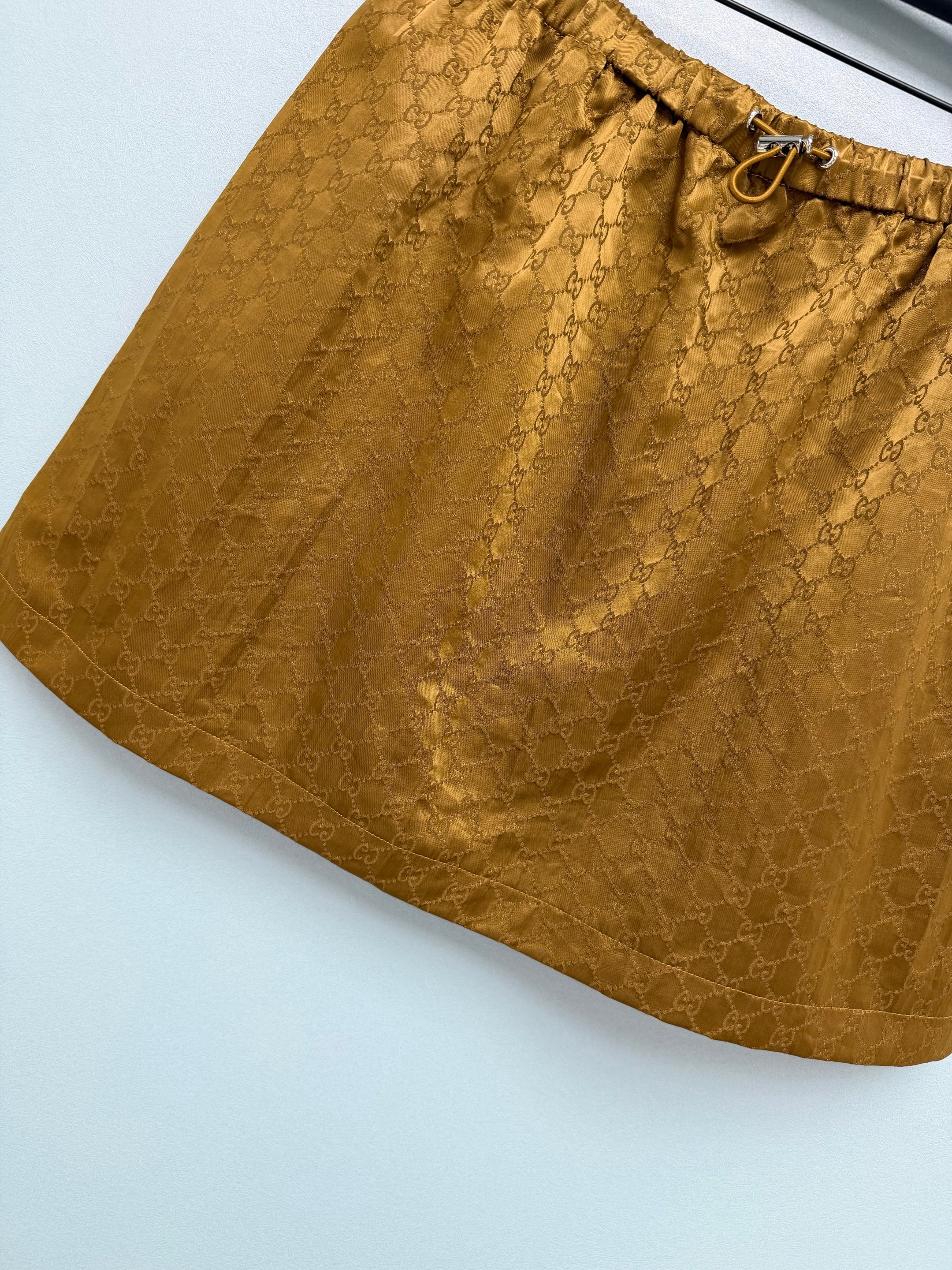 Gucci/New Dark Jacquard A-Line Mini Skirt