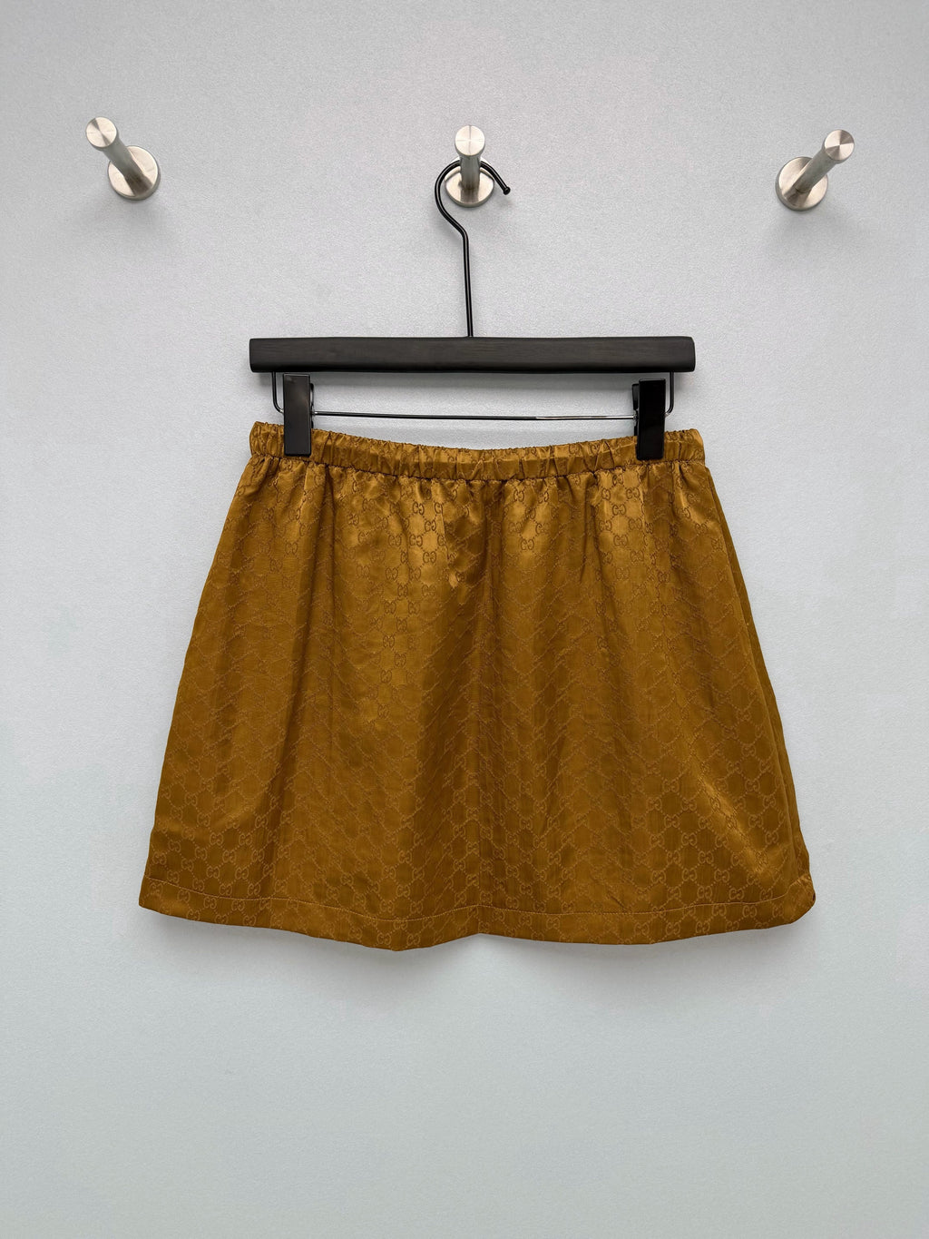 Gucci/New Dark Jacquard A-Line Mini Skirt