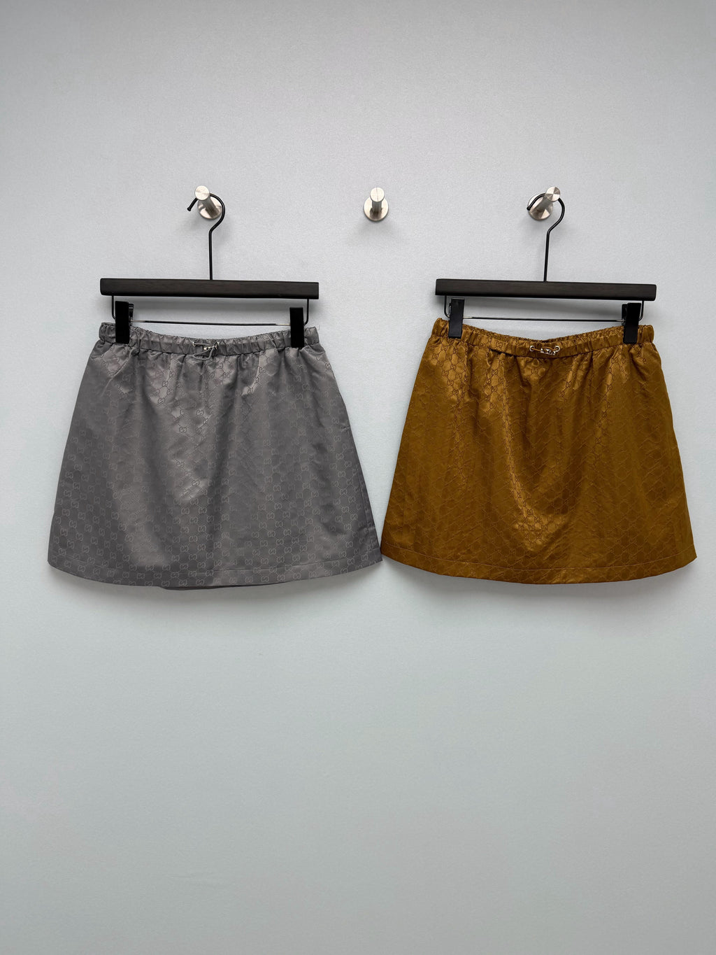 Gucci/New Dark Jacquard A-Line Mini Skirt