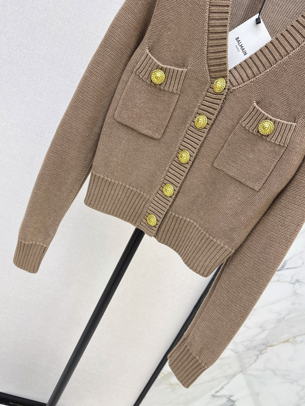 Balenciaga / 26 Fall-Winter New V-Neck Knit Cardigan