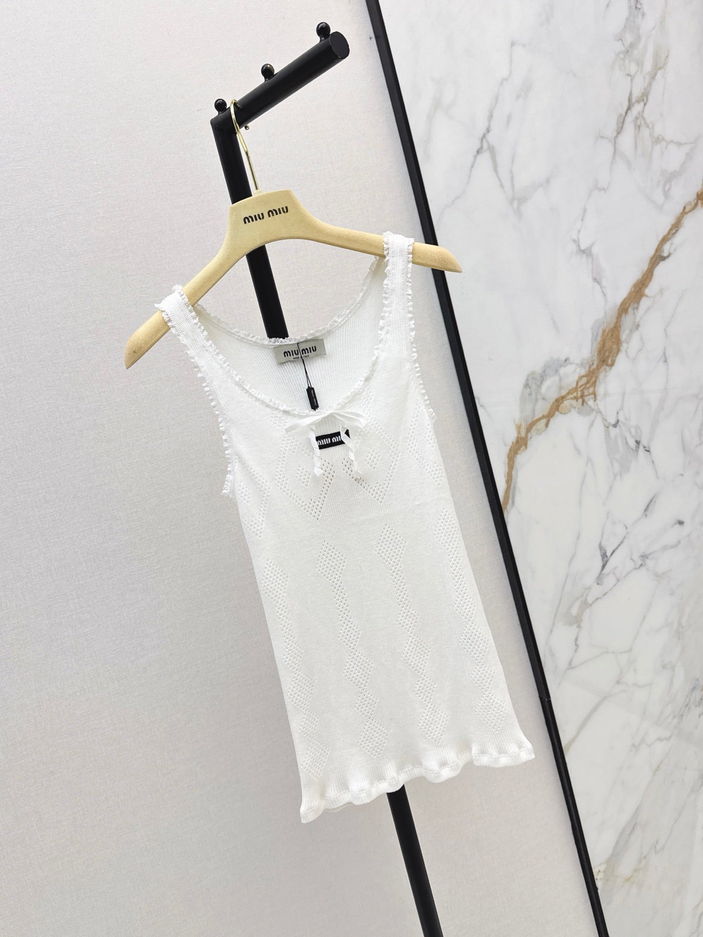 MiuMiu/26 Early Autumn Latest Sweet Girl Favorite Mini Vest