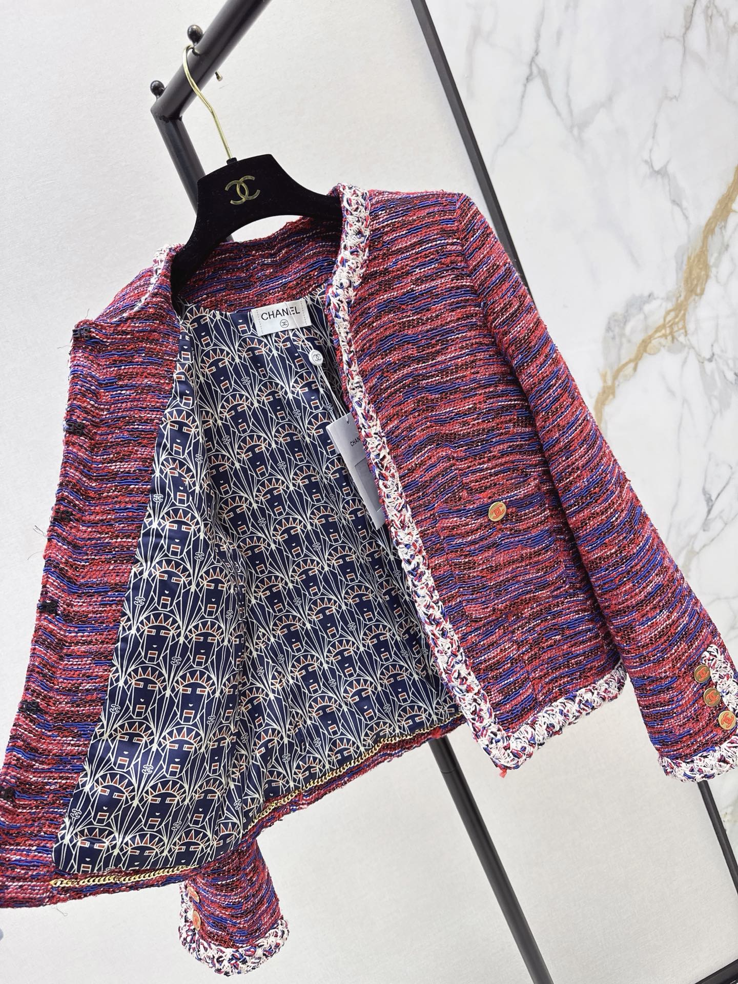 chanel/26 Fall-Winter Latest Woven Jacket
