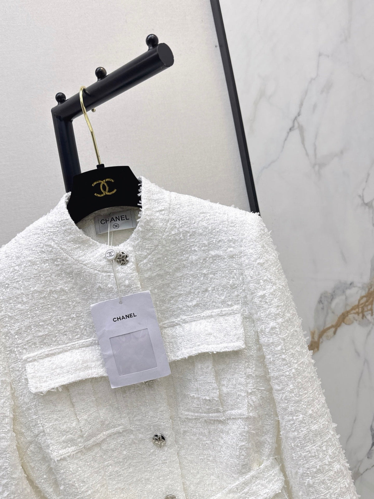 Chanel / New Mid-Length Stand Collar Coat