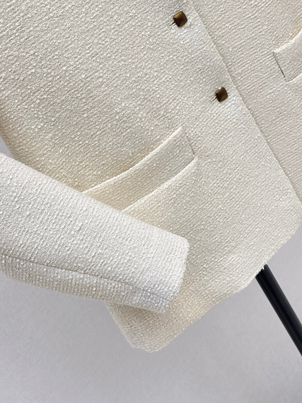 Loro Piana / New Elegant Stand-Collar Wool Blend Coat