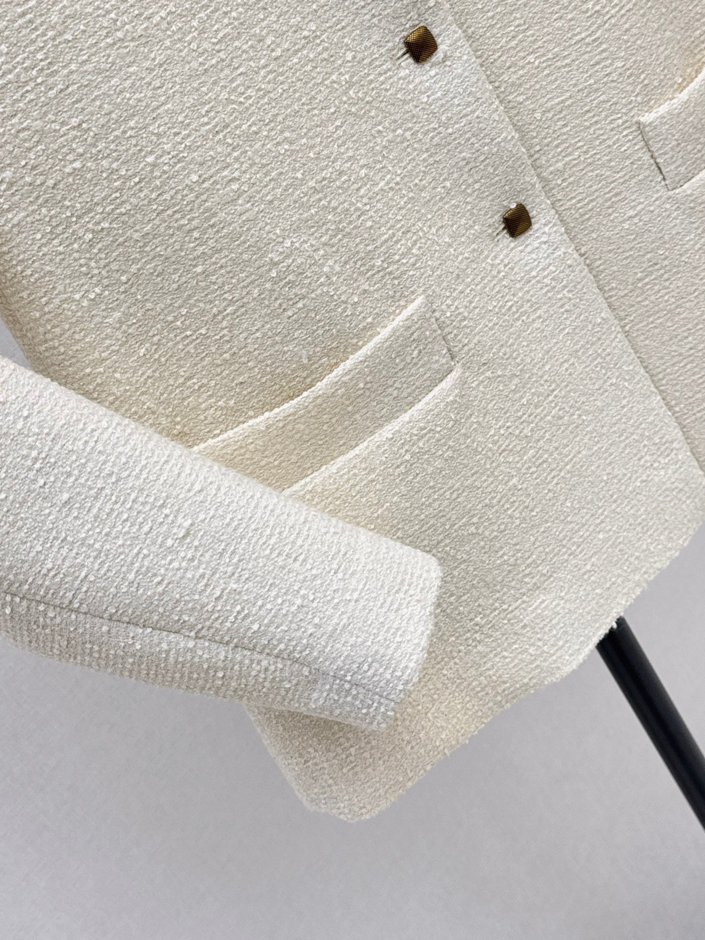 Loro Piana / New Elegant Stand-Collar Wool Blend Coat