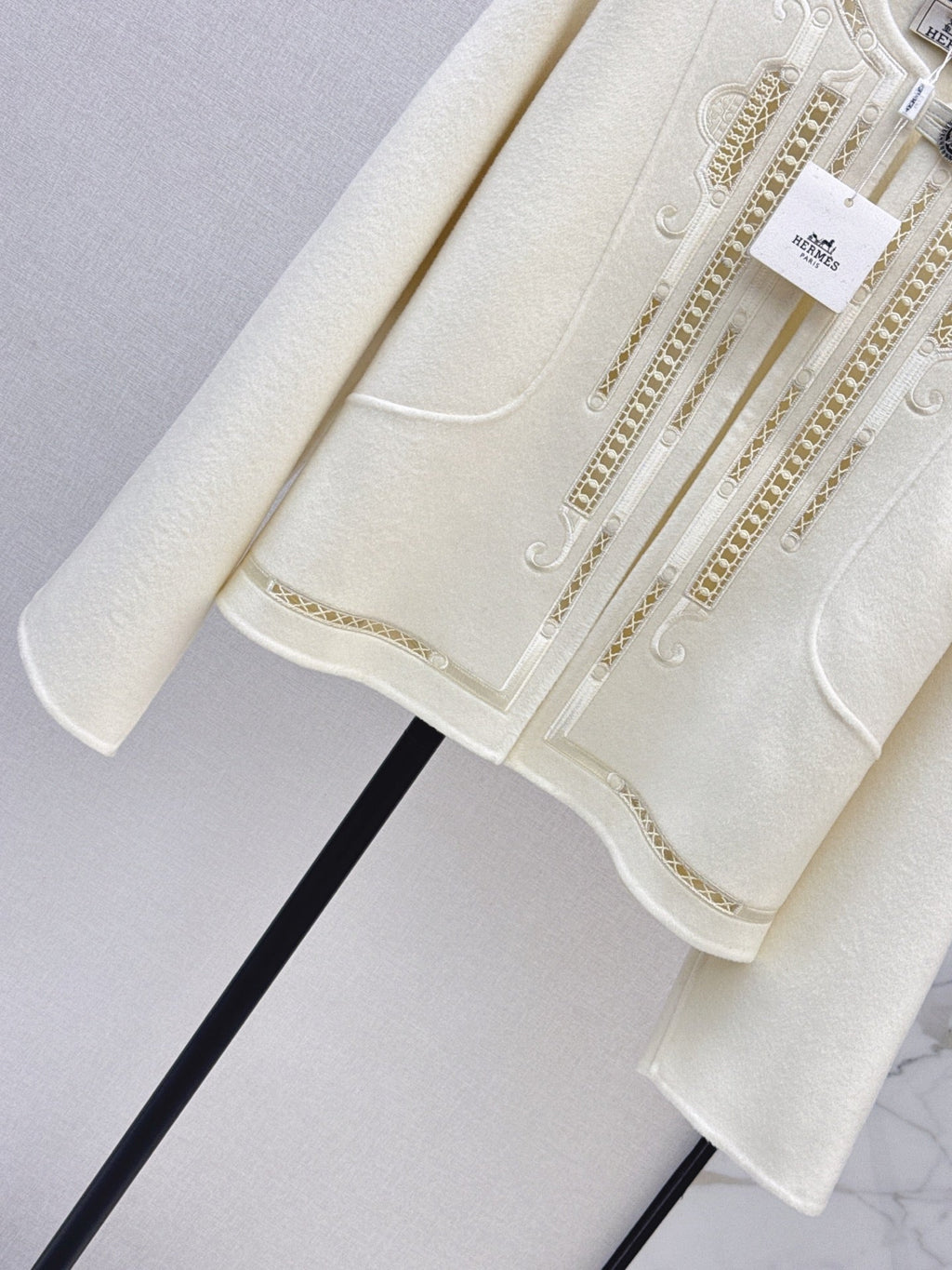 Hermès / 26 Fall-Winter Latest Double-Faced Wool Coat