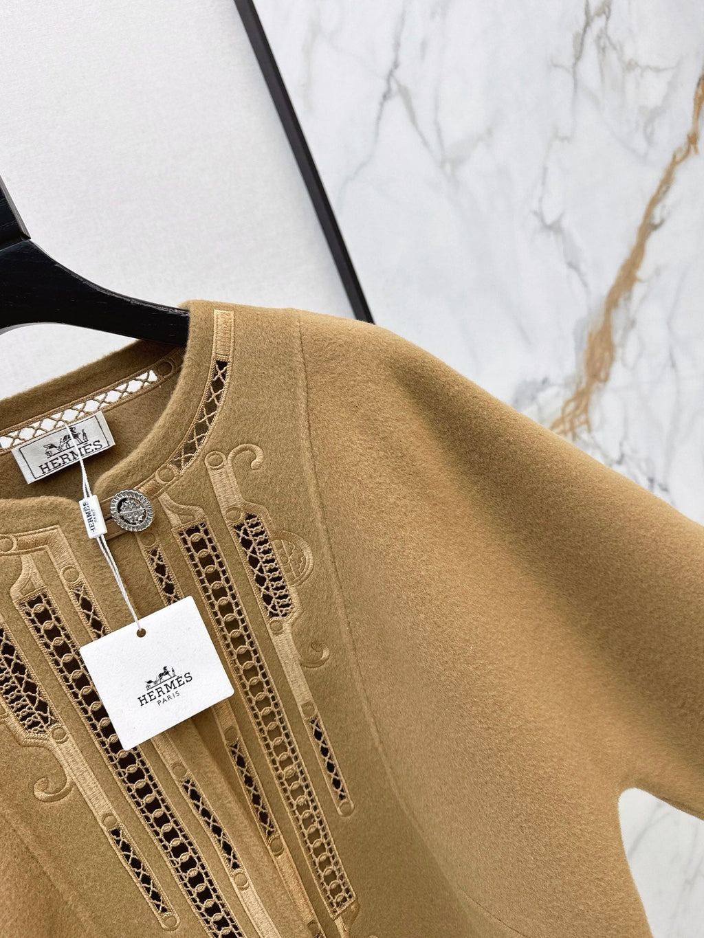Hermès / 26 Fall-Winter Latest Double-Faced Wool Coat