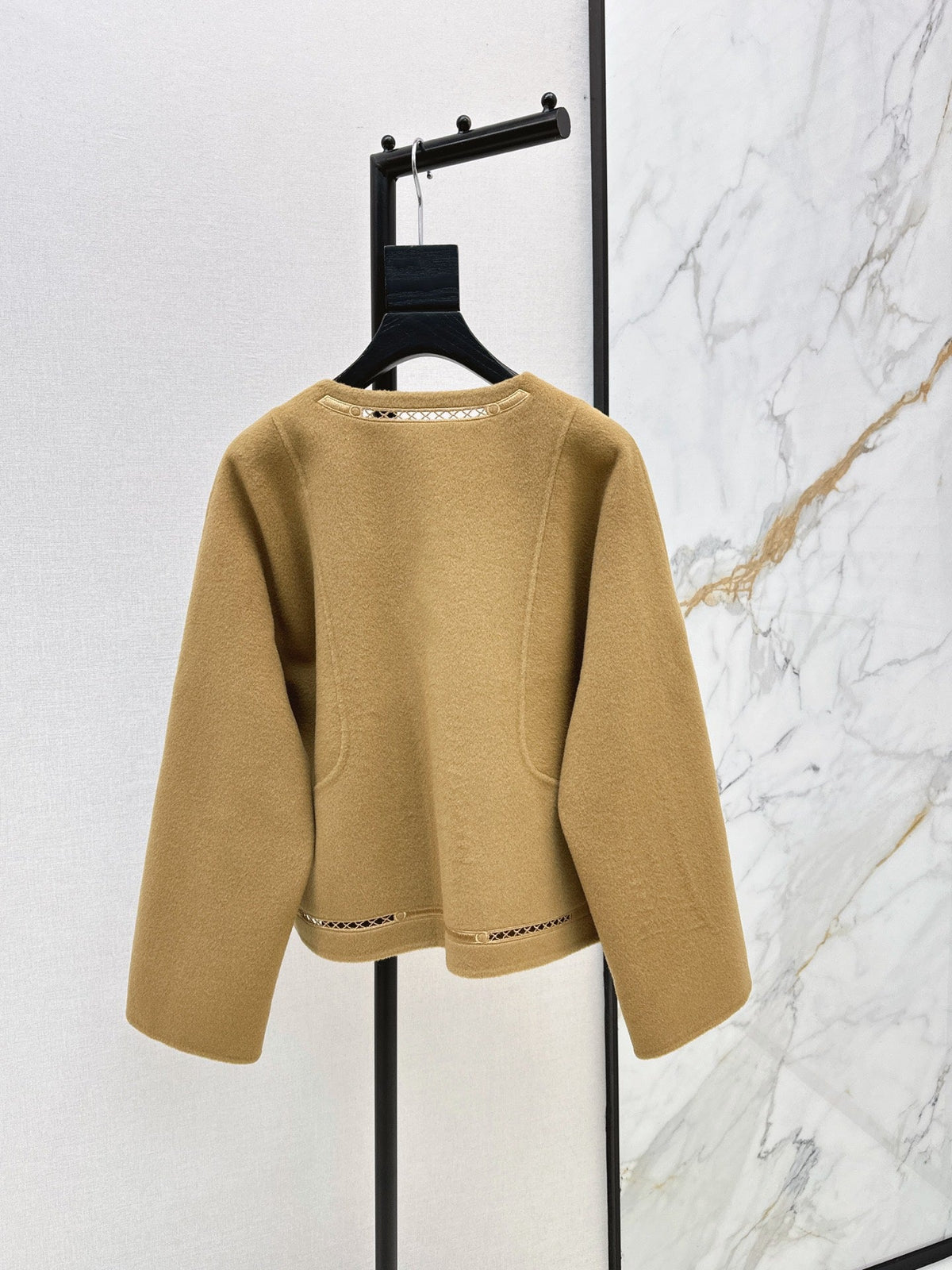 Hermès / 26 Fall-Winter Latest Double-Faced Wool Coat