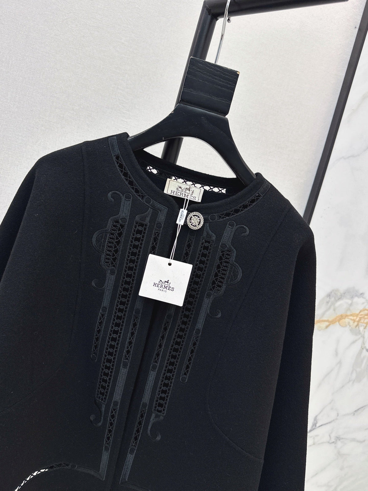 Hermès / 26 Fall-Winter Latest Double-Faced Wool Coat