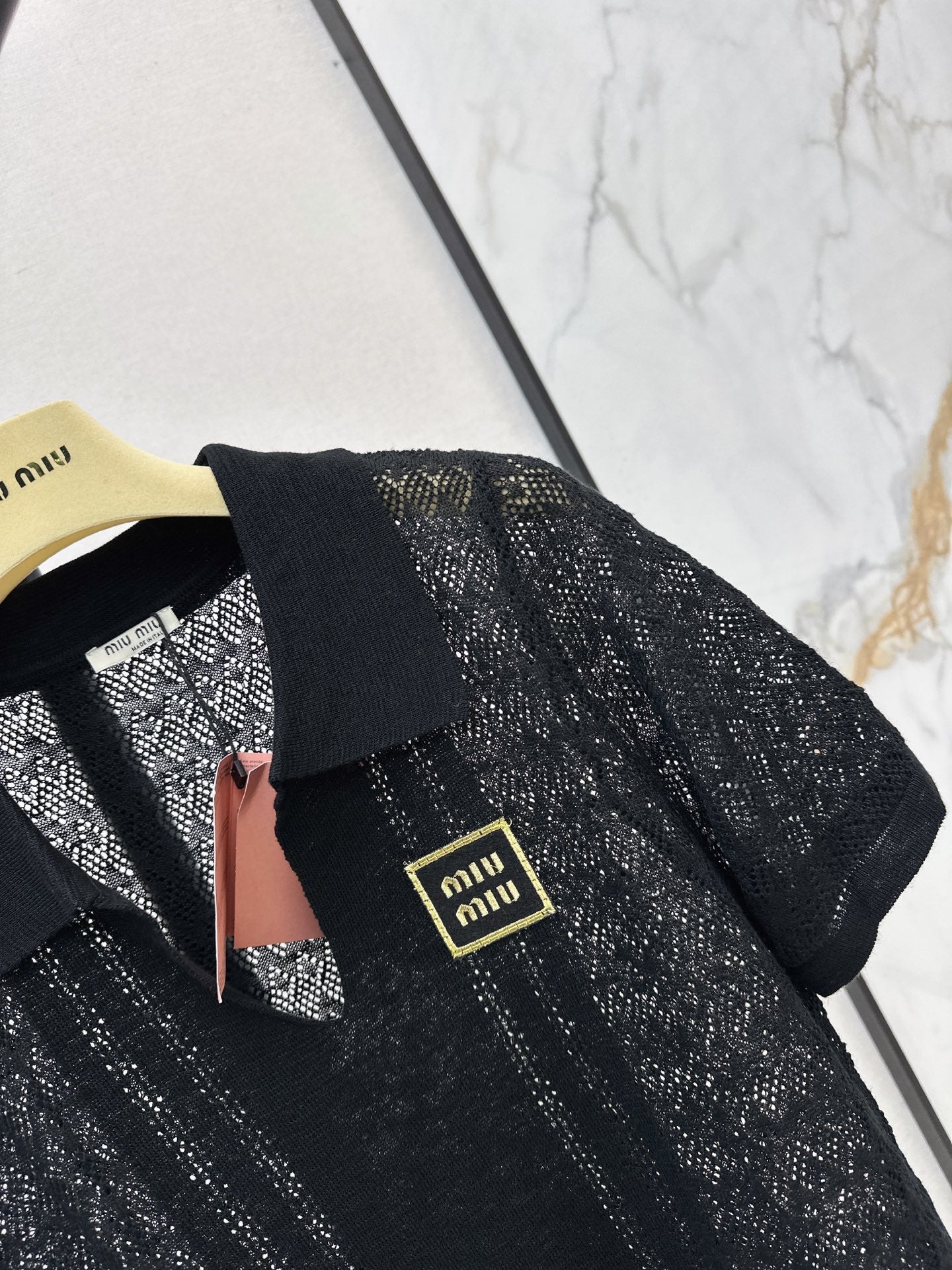 MiuMiu/26 Early Autumn Latest Knit Short Sleeve