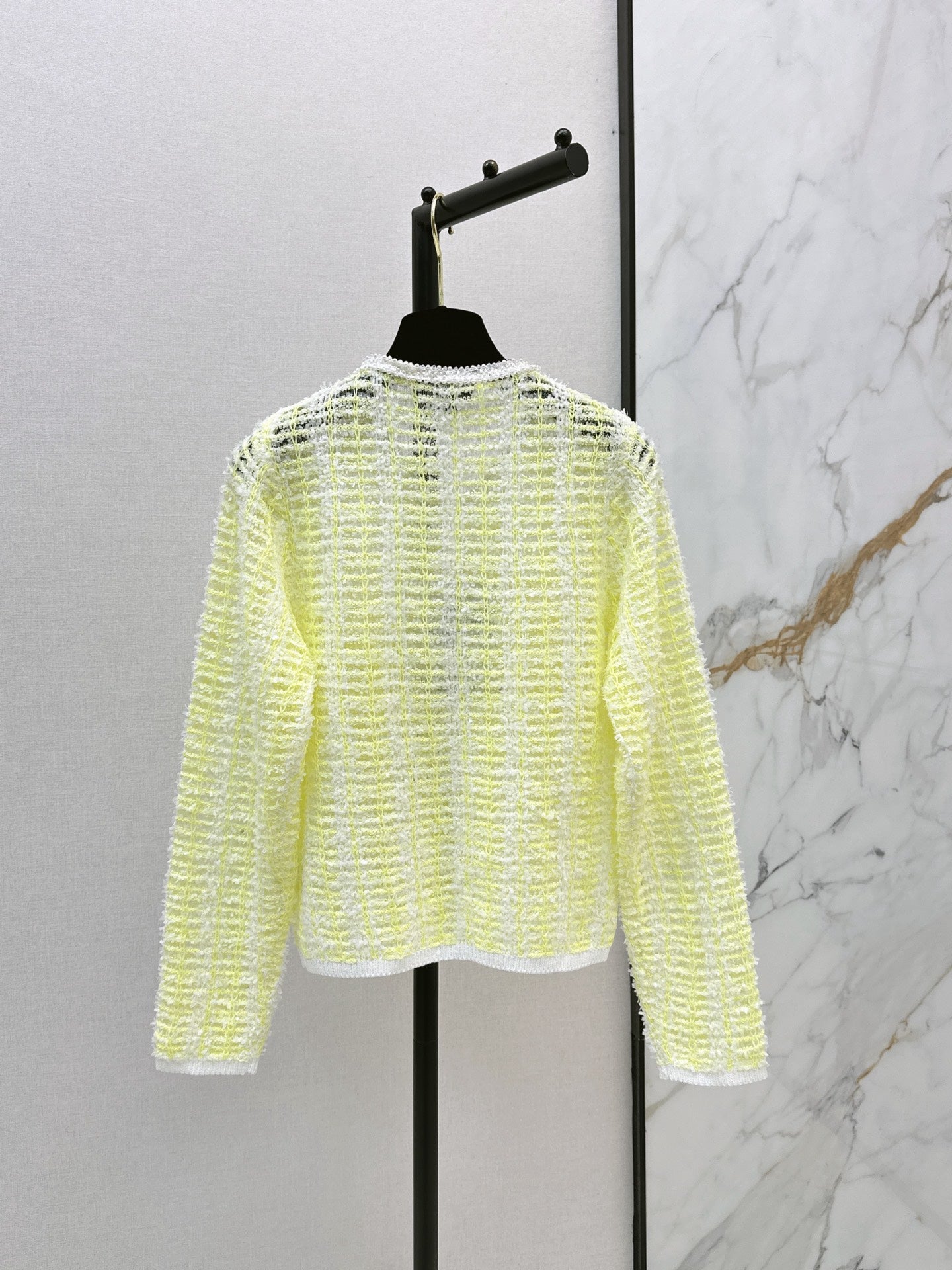 chanel/26Latest Early Autumn Open-Knit Cardigan