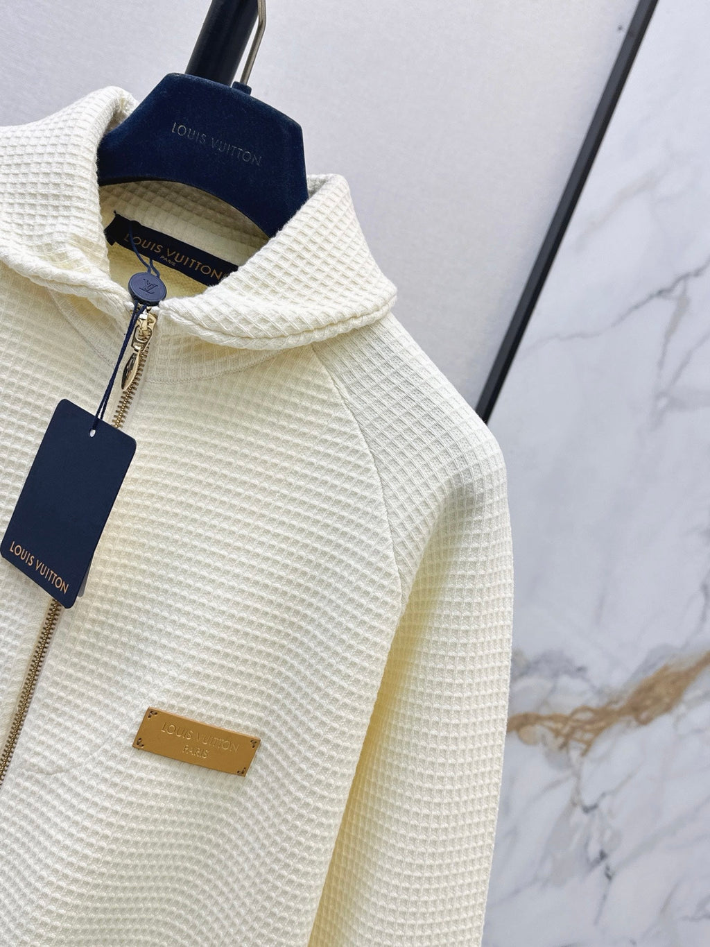 Louis Vuitton/26New Early Autumn Loose-Fit Collared Knit Cardigan