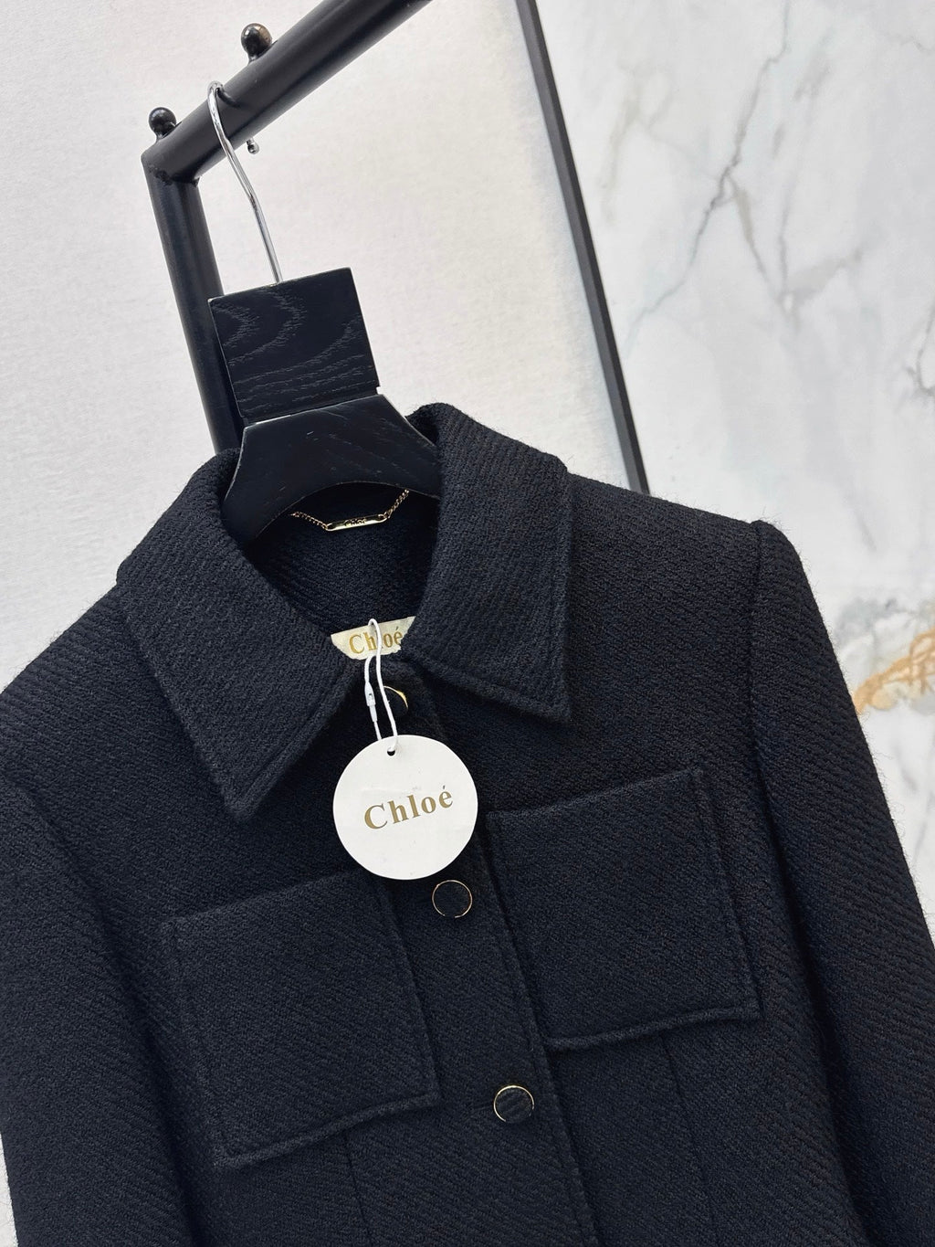 Chloe/26-Autumn and Winter Latest Heavyweight Knitted Wool Jacket