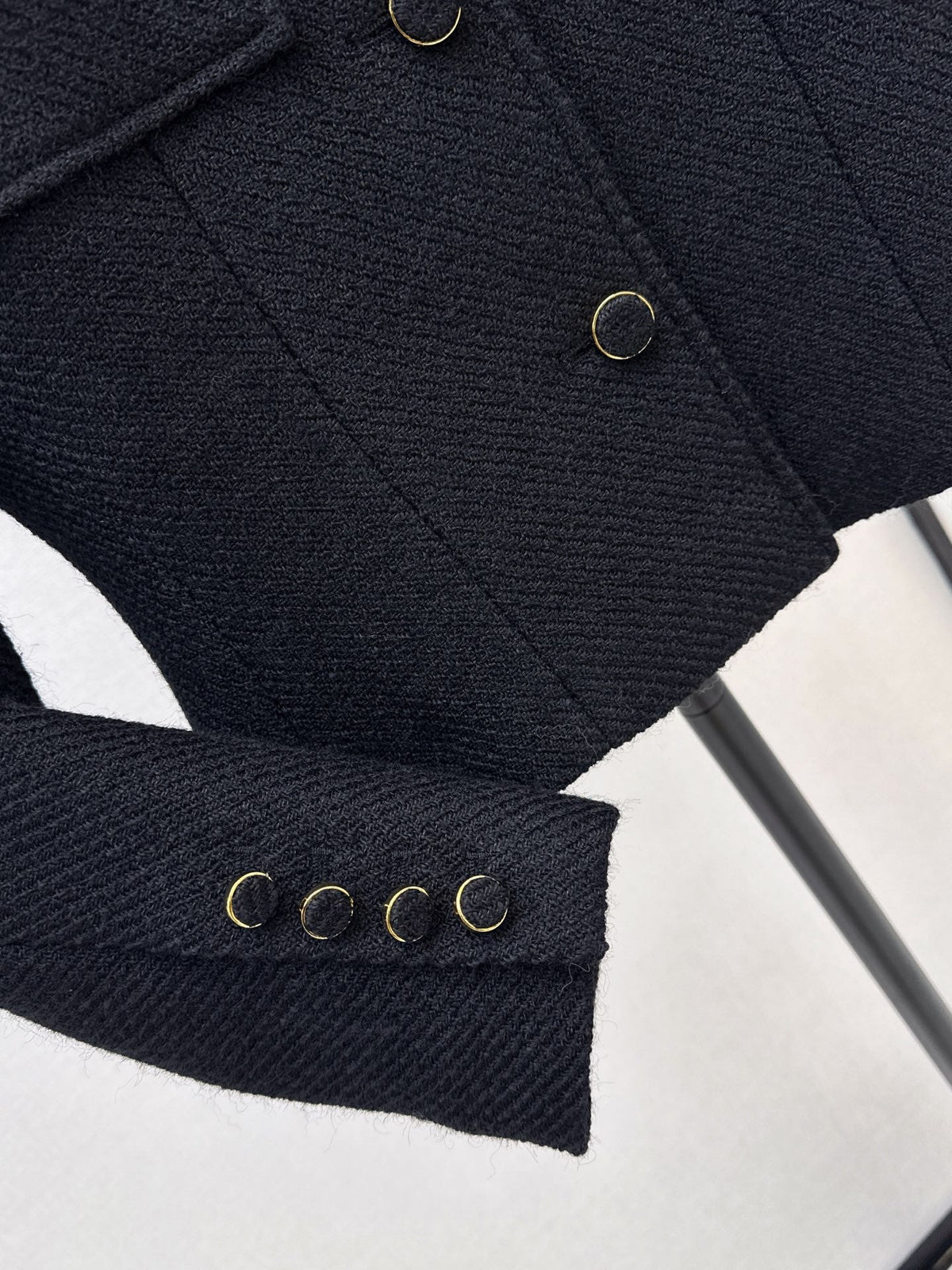 Chloe/26-Autumn and Winter Latest Heavyweight Knitted Wool Jacket