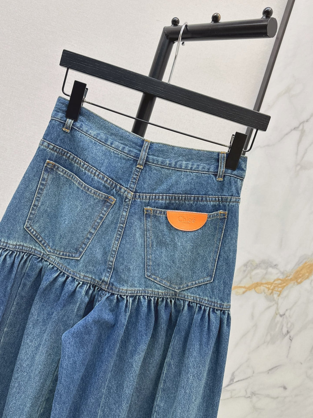 Chloe/26 Early Autumn Latest Wide-Leg Denim Pants